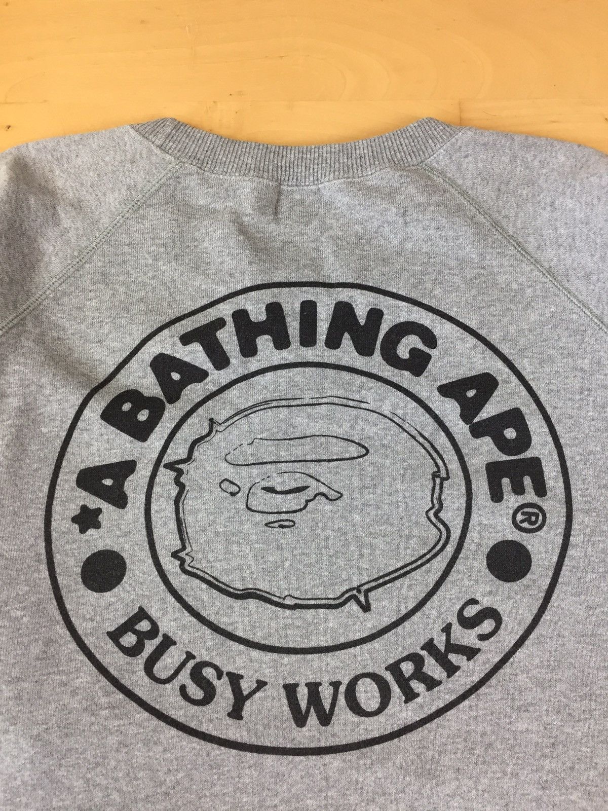 Bape Bape Busy Work Logo Sweater Size US M / EU 48-50 / 2 - 6 Thumbnail