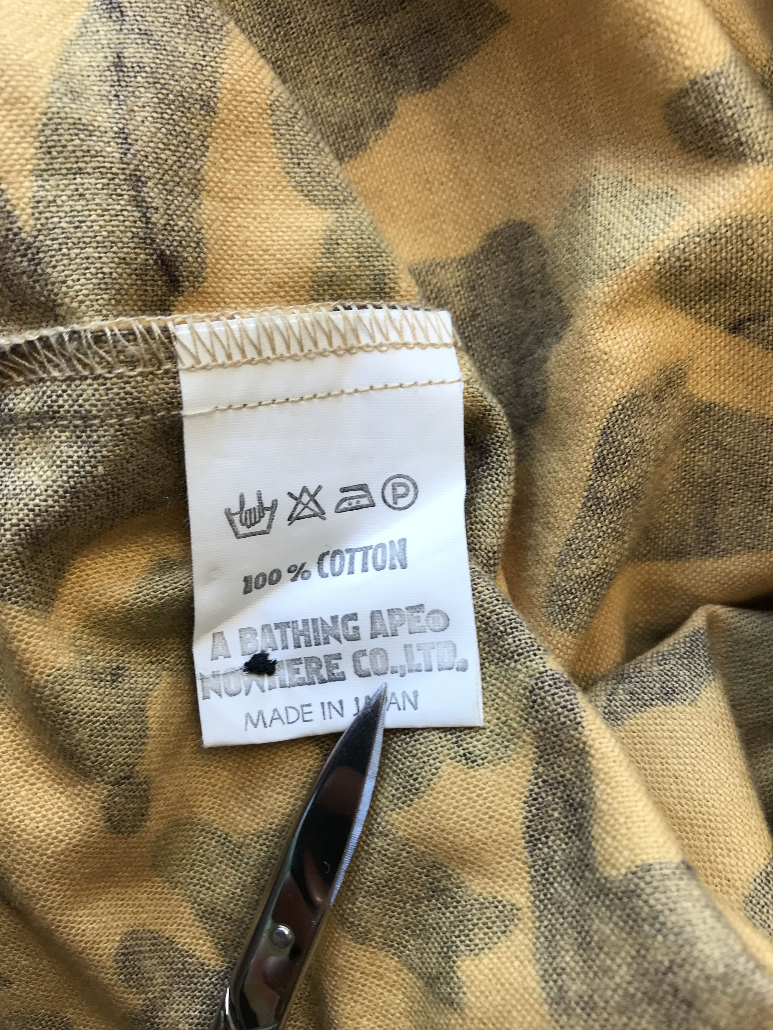 Bape Bape OG Camo Pattern Halfzip Size US S / EU 44-46 / 1 - 5 Thumbnail