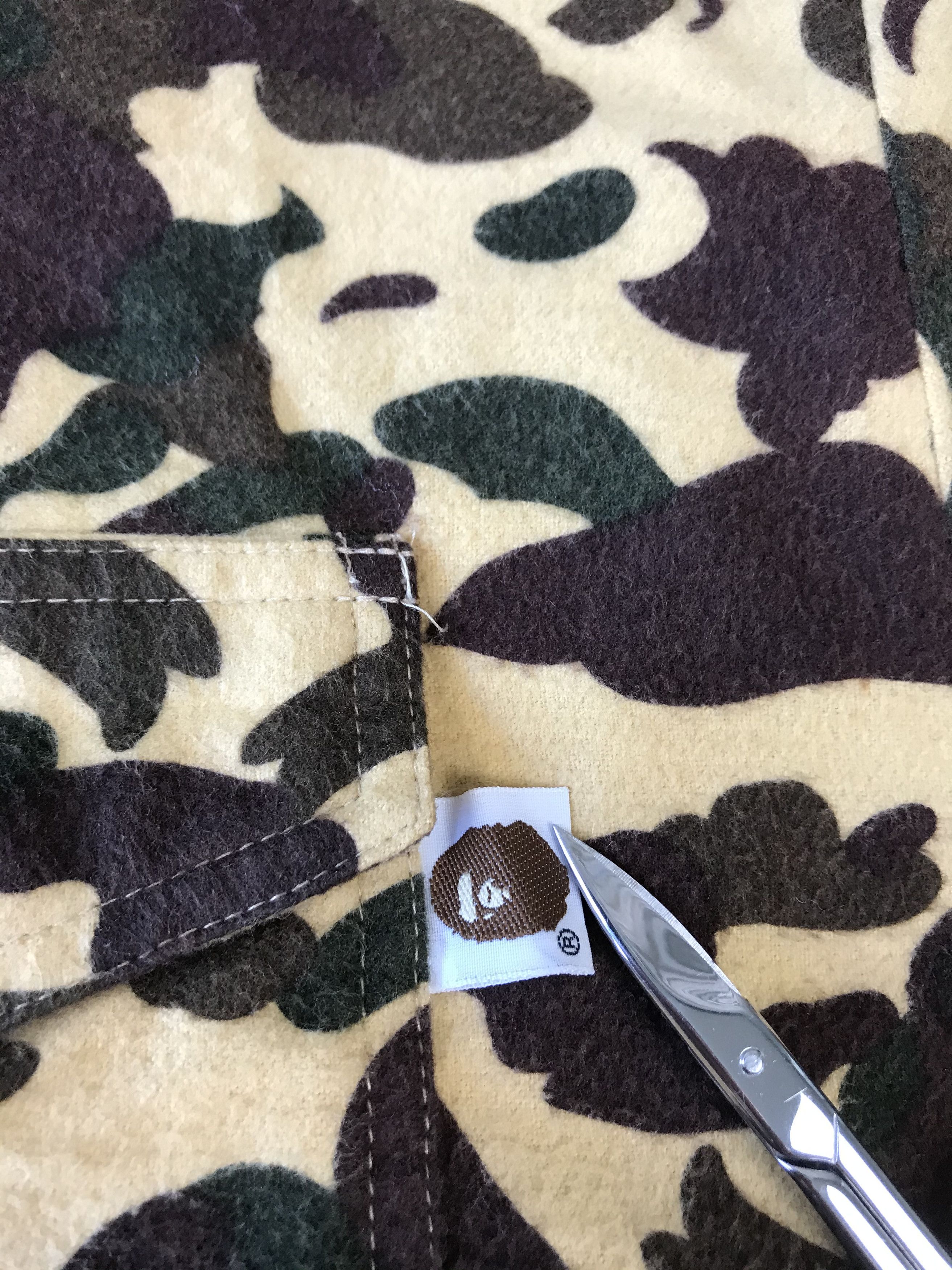 Bape Bape OG Camo Pattern Halfzip Size US S / EU 44-46 / 1 - 4 Thumbnail
