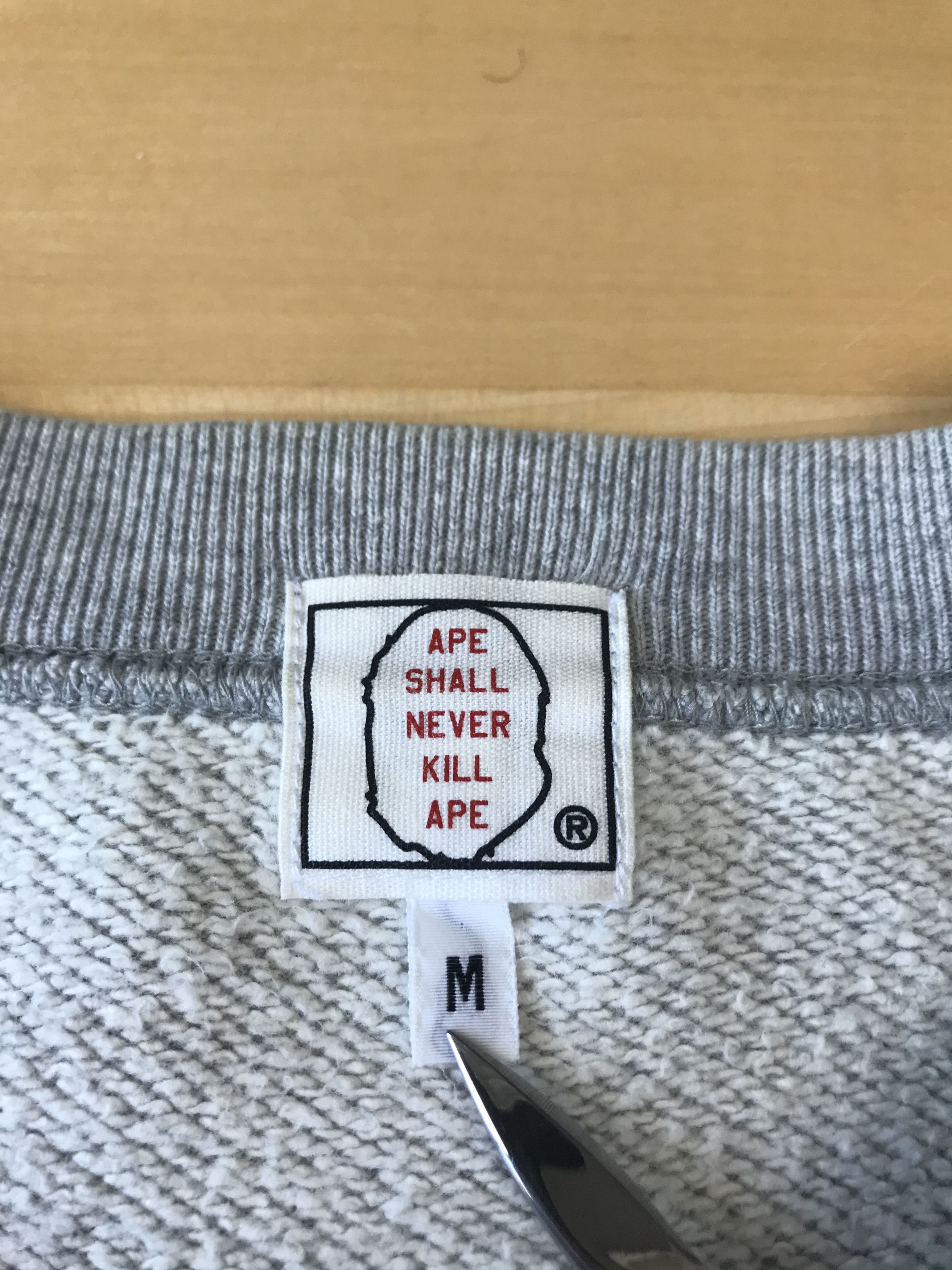 Bape Bape *TROOP/A Logo Sweater Size US M / EU 48-50 / 2 - 5 Thumbnail