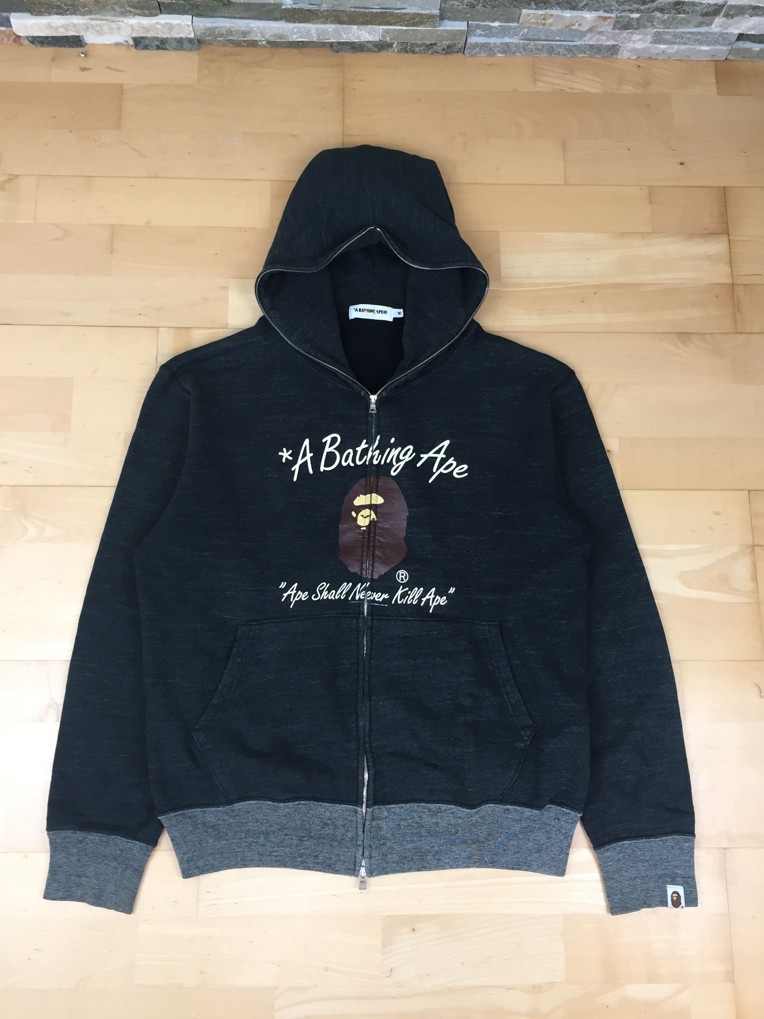 Bape Bape Ape Shall Never Kill Ape Fullzip Grailed