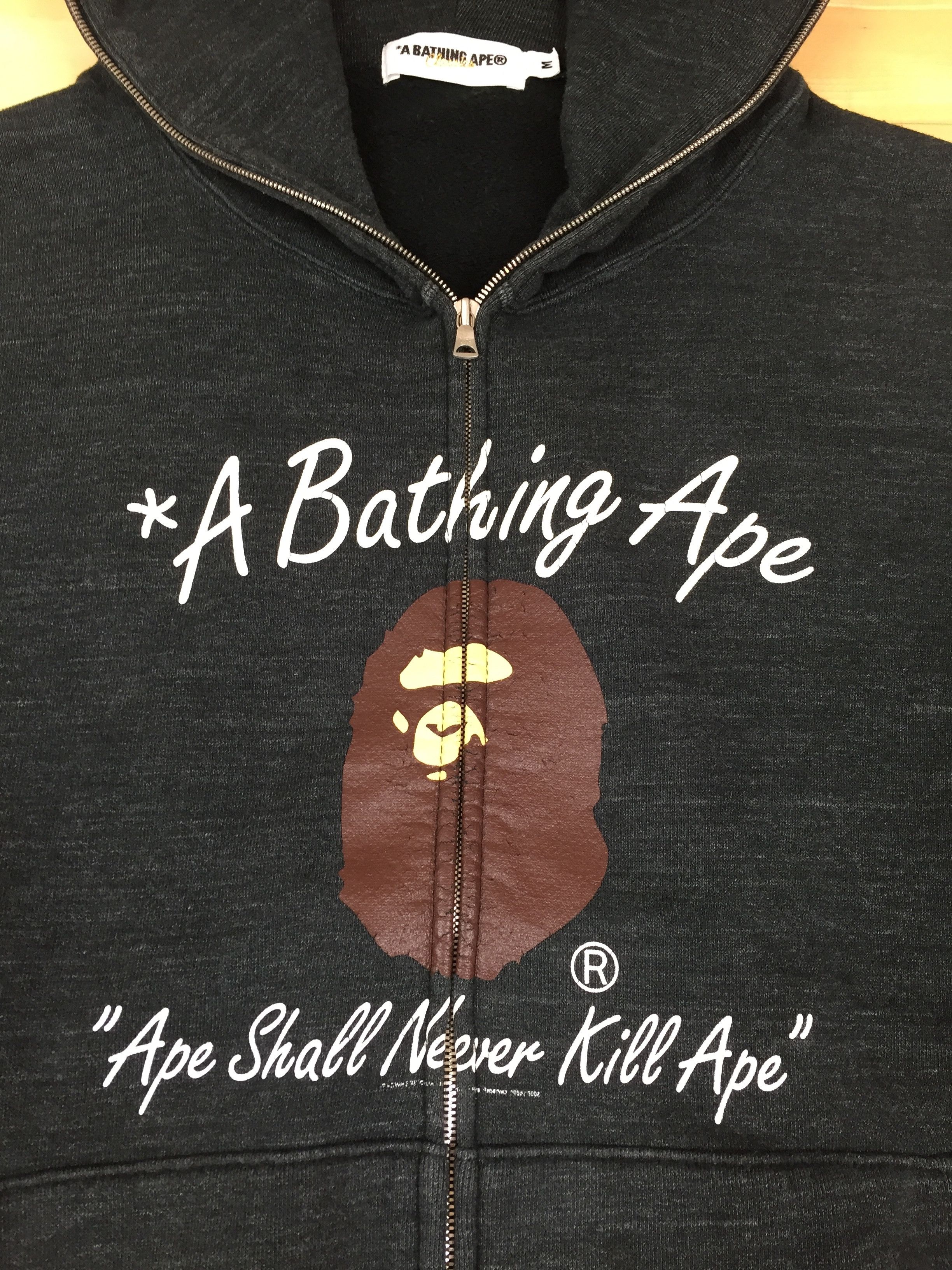 Bape Bape Ape Shall Never Kill Ape Fullzip Size US M / EU 48-50 / 2 - 2 Thumbnail