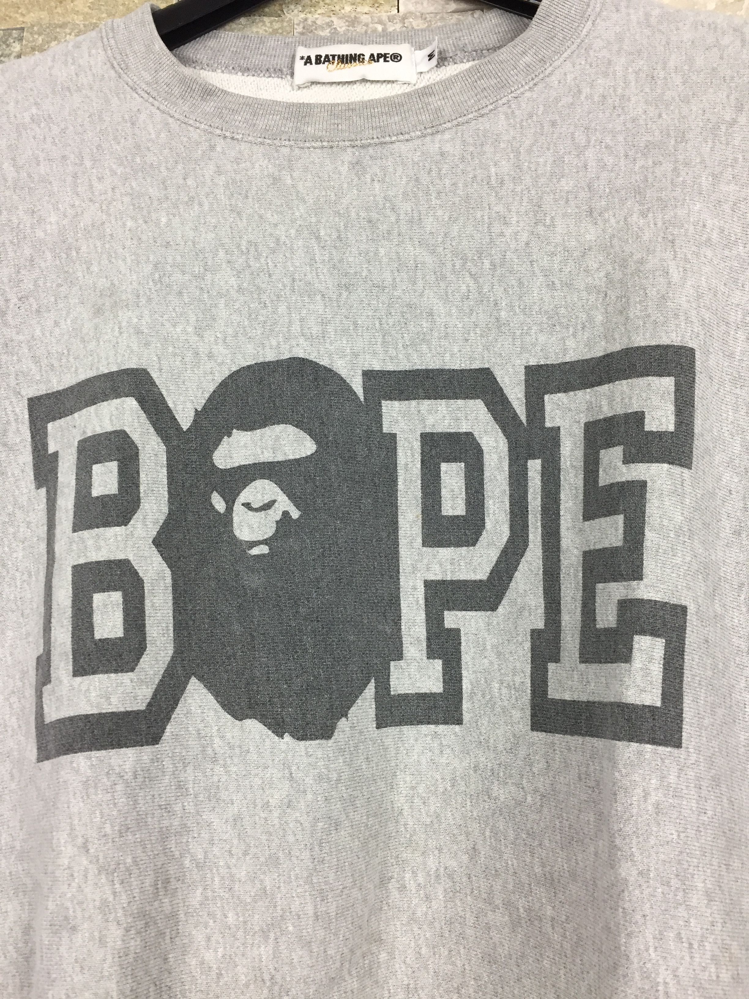 Bape Bape Spellout Logo Sweater Size US M / EU 48-50 / 2 - 2 Thumbnail