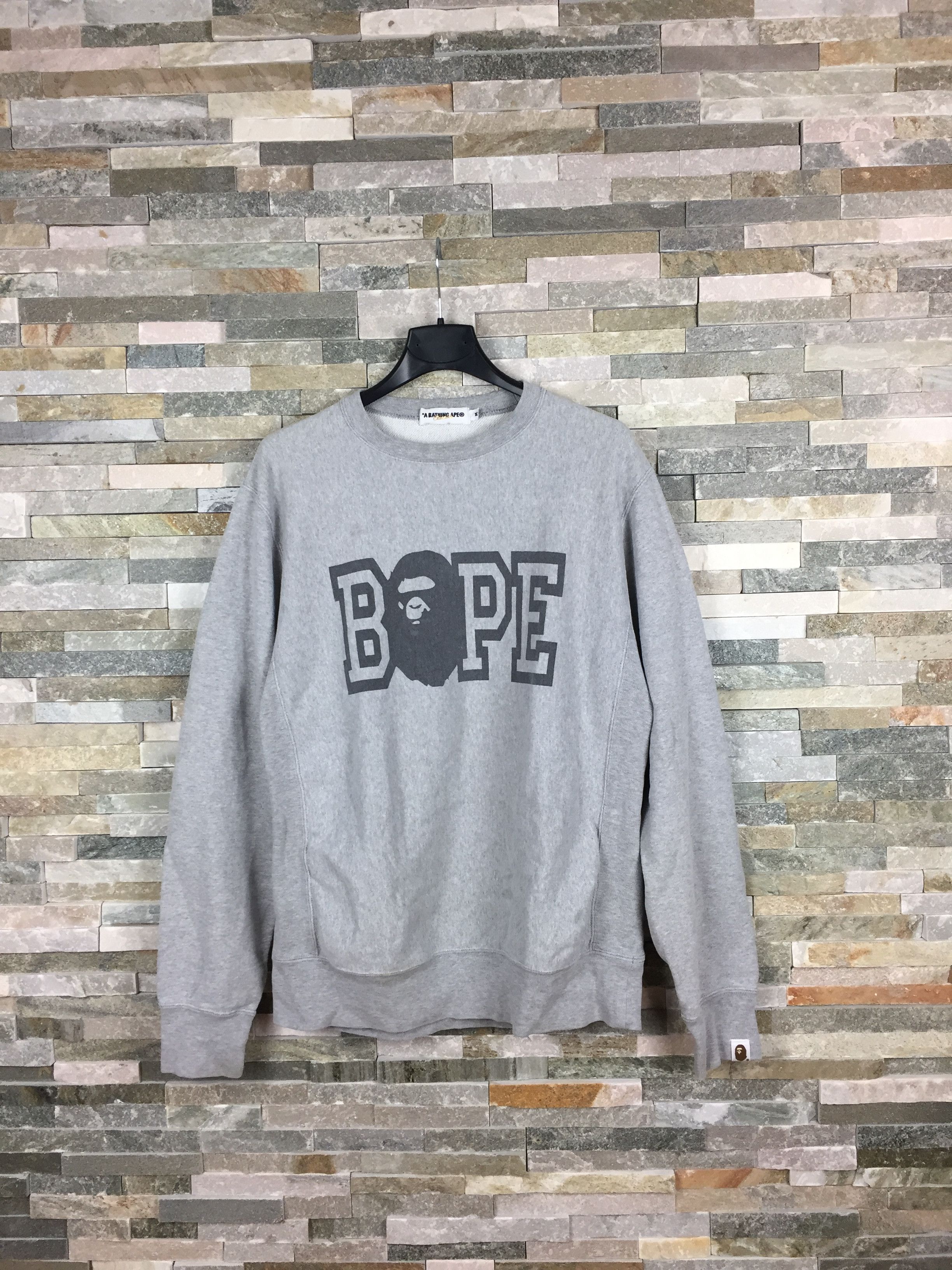 Bape Bape Spellout Logo Sweater Size US M / EU 48-50 / 2 - 1 Thumbnail