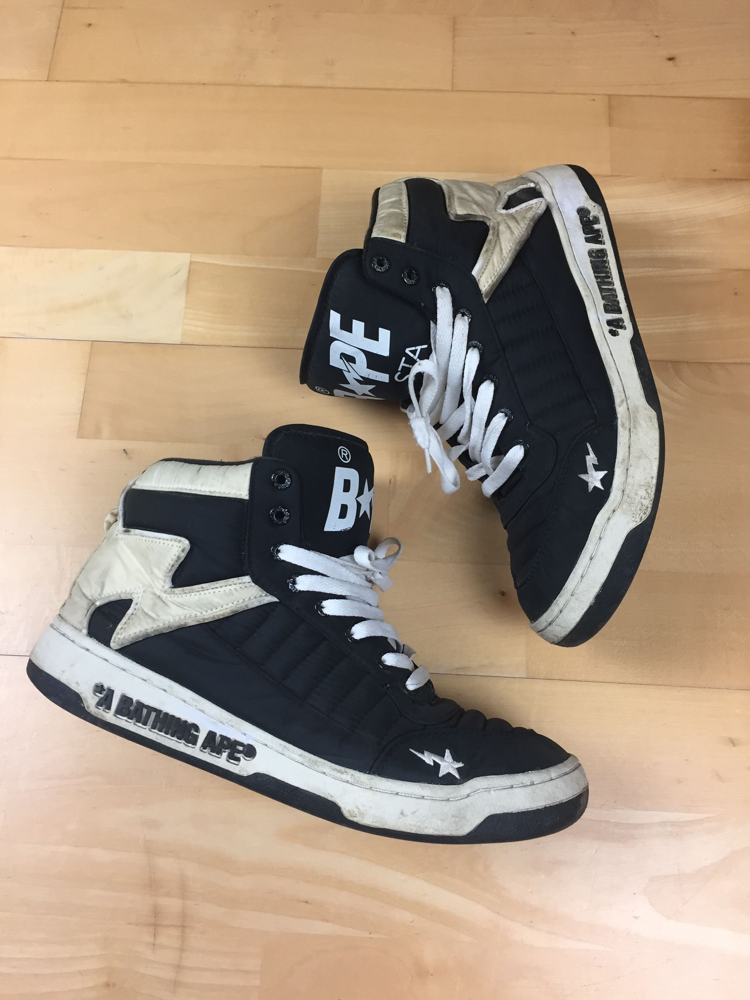 Bape Bape Bapesta Hightops Size US 10.5 / EU 43-44 - 2 Thumbnail