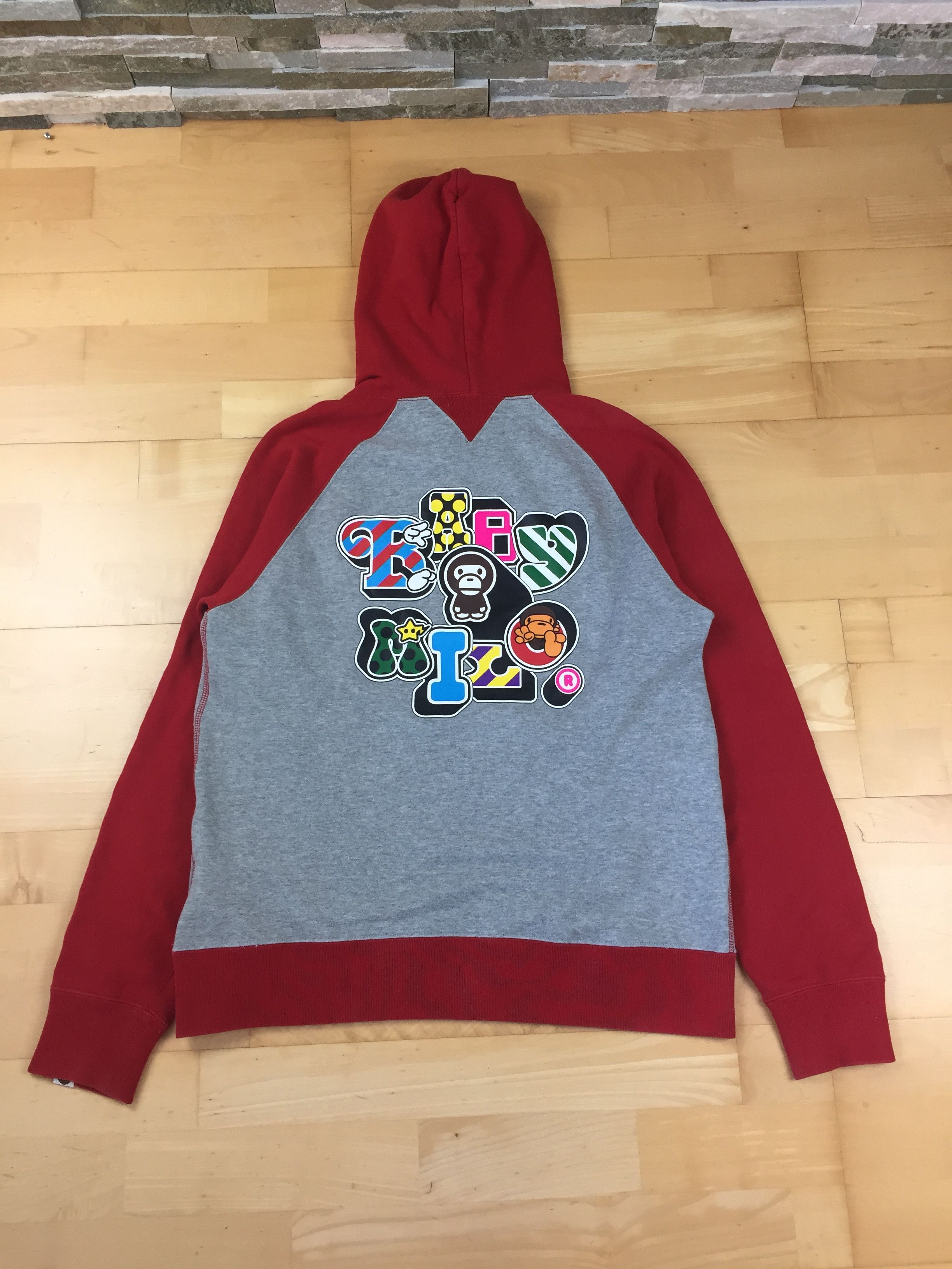 Bape Bape Front Embroidery Baby Milo Hoodie Size US L / EU 52-54 / 3 - 6 Thumbnail