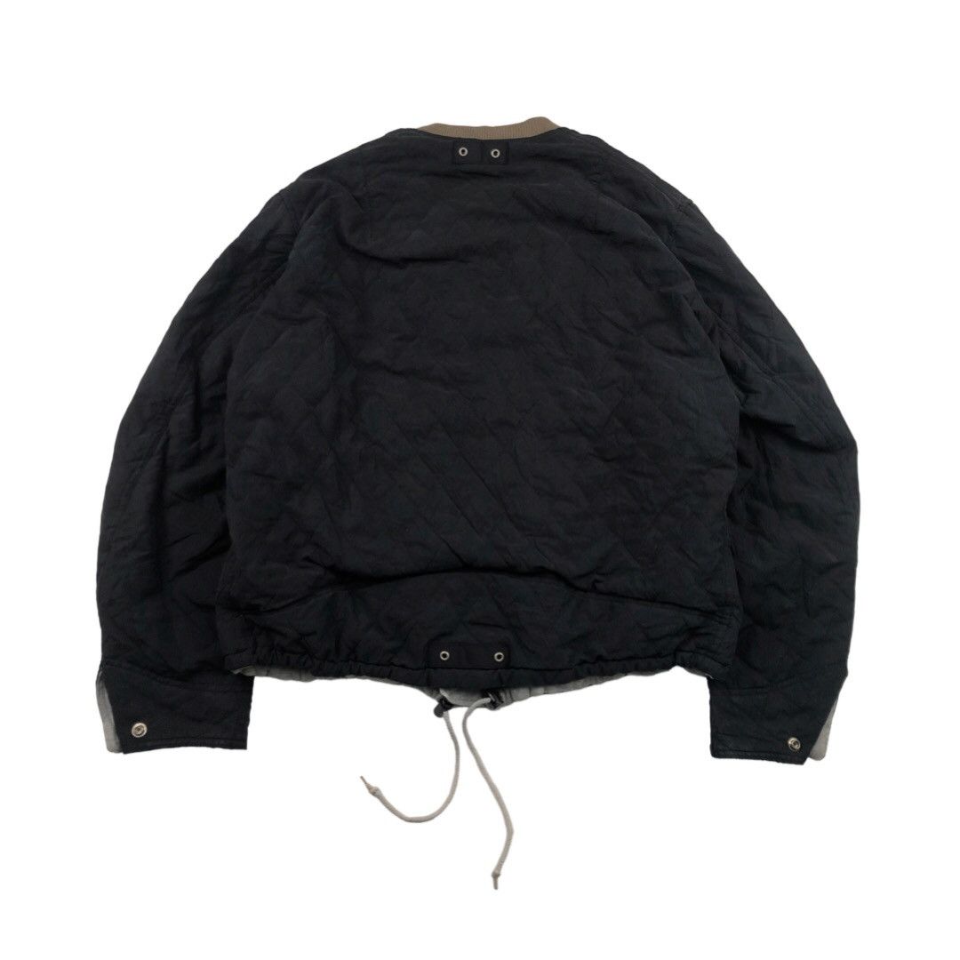 Vintage Person's Reversible Cropped Bomber Jacket