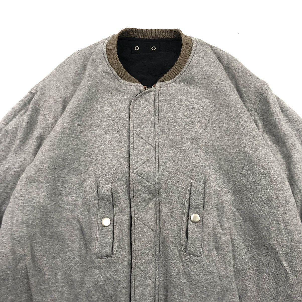 Vintage Person's Reversible Cropped Bomber Jacket