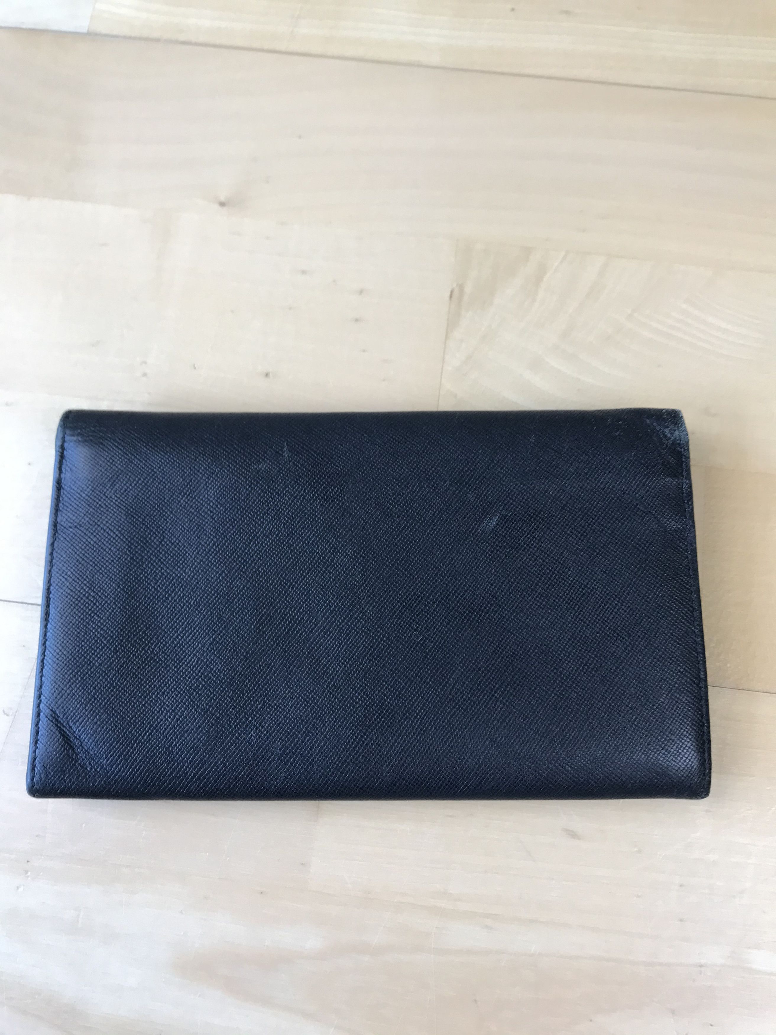 Prada Prada Bi Fold Wallet Black Size ONE SIZE - 3 Thumbnail