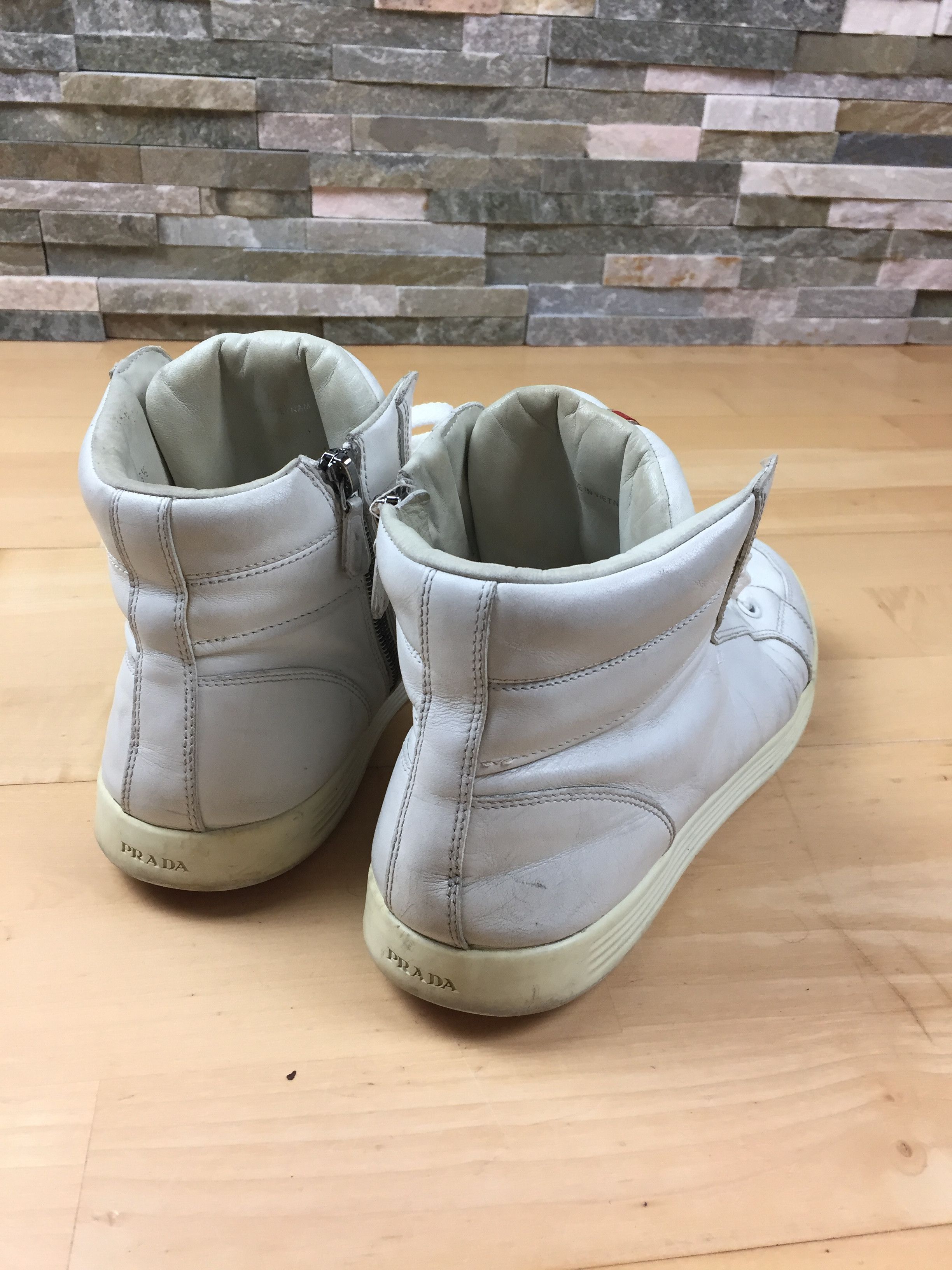 Prada Prada Linea Rossa High Tops Size US 8.5 / EU 41-42 - 3 Thumbnail