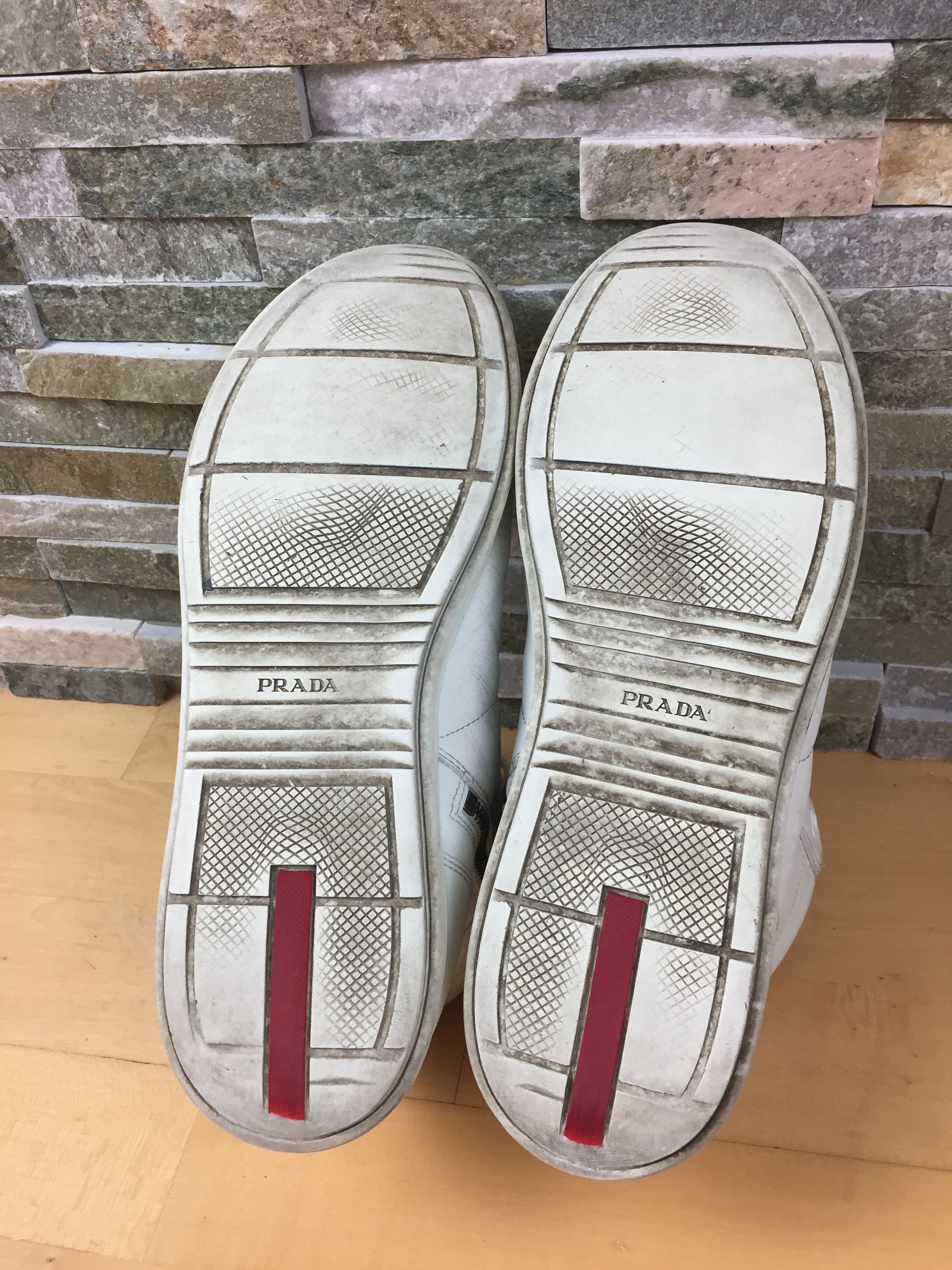 Prada Prada Linea Rossa High Tops Size US 8.5 / EU 41-42 - 8 Thumbnail