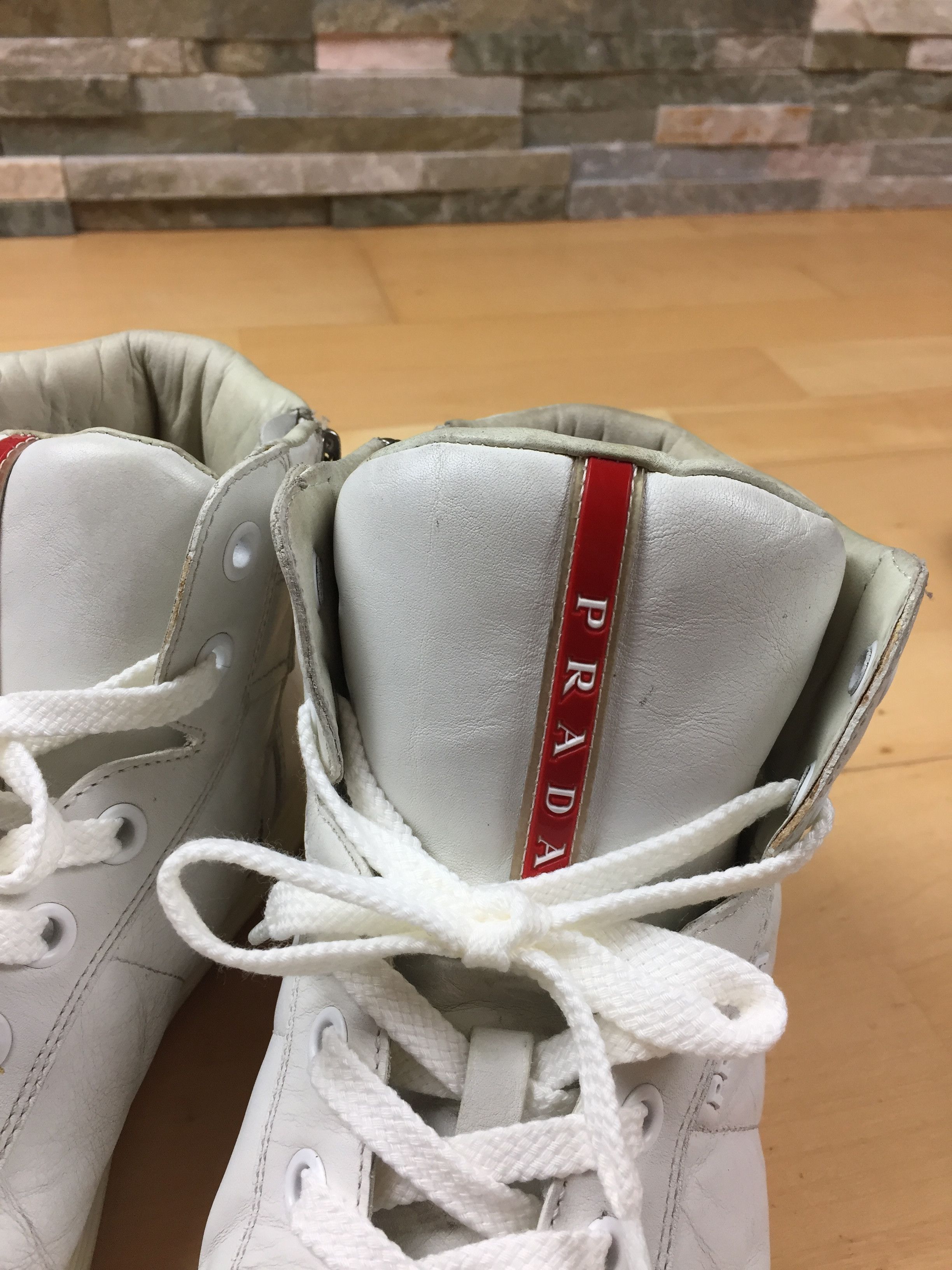 Prada Prada Linea Rossa High Tops Size US 8.5 / EU 41-42 - 4 Thumbnail