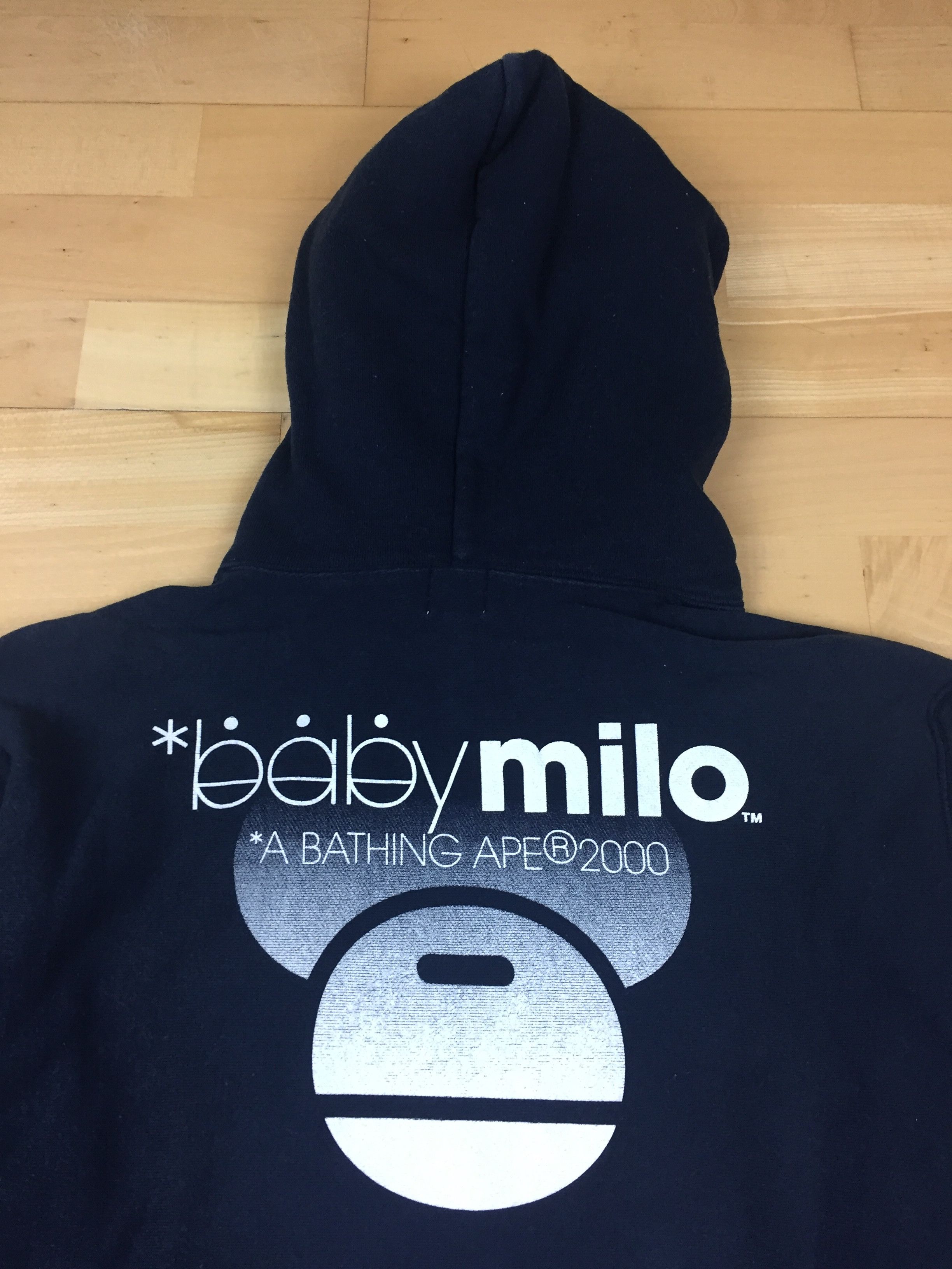 Bape Bape Go Bape! Print Logo Hoodie Size US M / EU 48-50 / 2 - 7 Thumbnail
