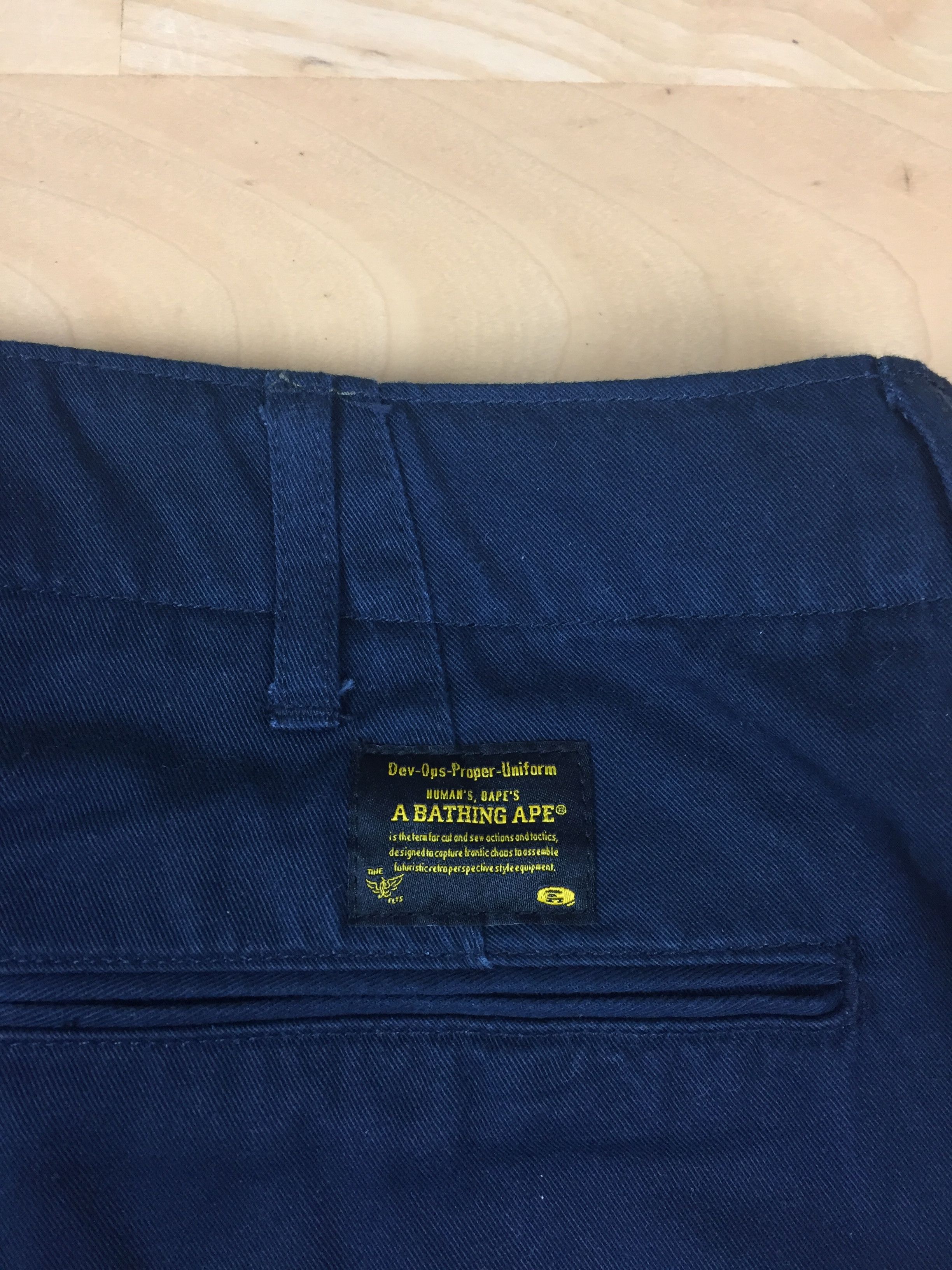 Bape Bape Logo All Over Print Denim Size US 32 / EU 48 - 7 Thumbnail