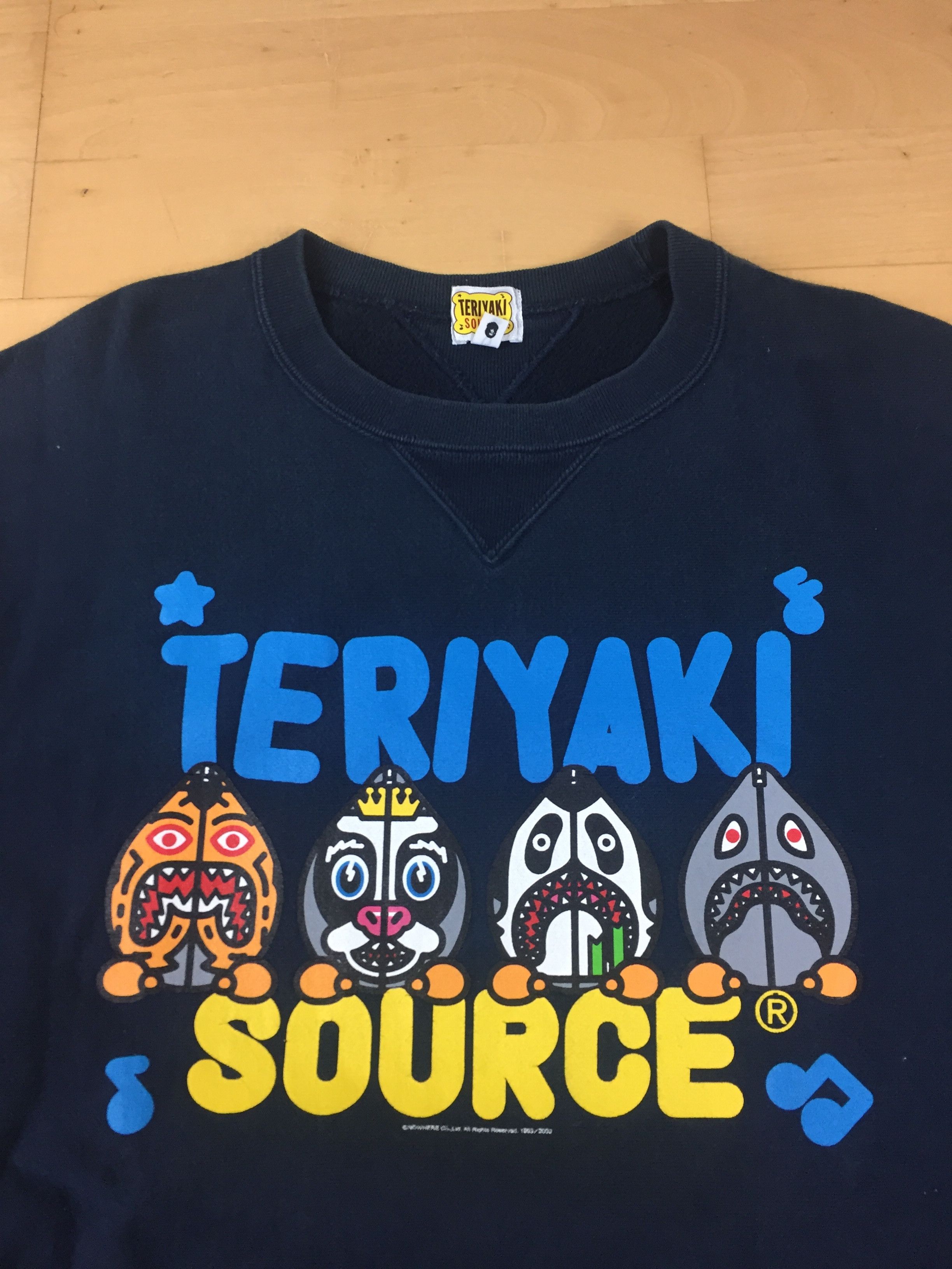 Bape Bape Teriyaki Source Animals with Fullzip Size US M / EU 48-50 / 2 - 2 Thumbnail
