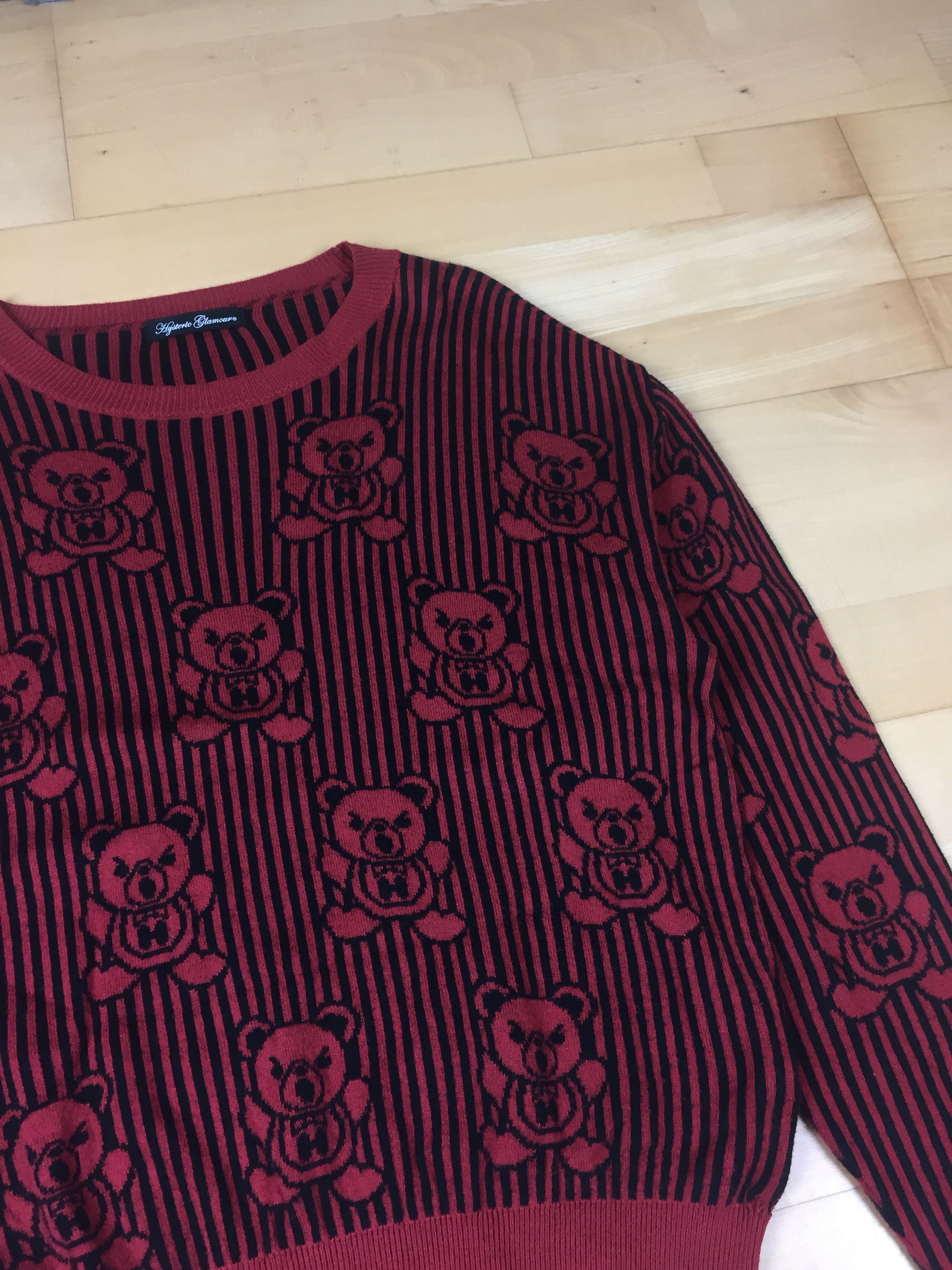 Hysteric Glamour Hysteric Glamour Teddy Knit Sweater Size US S / EU 44-46 / 1 - 2 Thumbnail