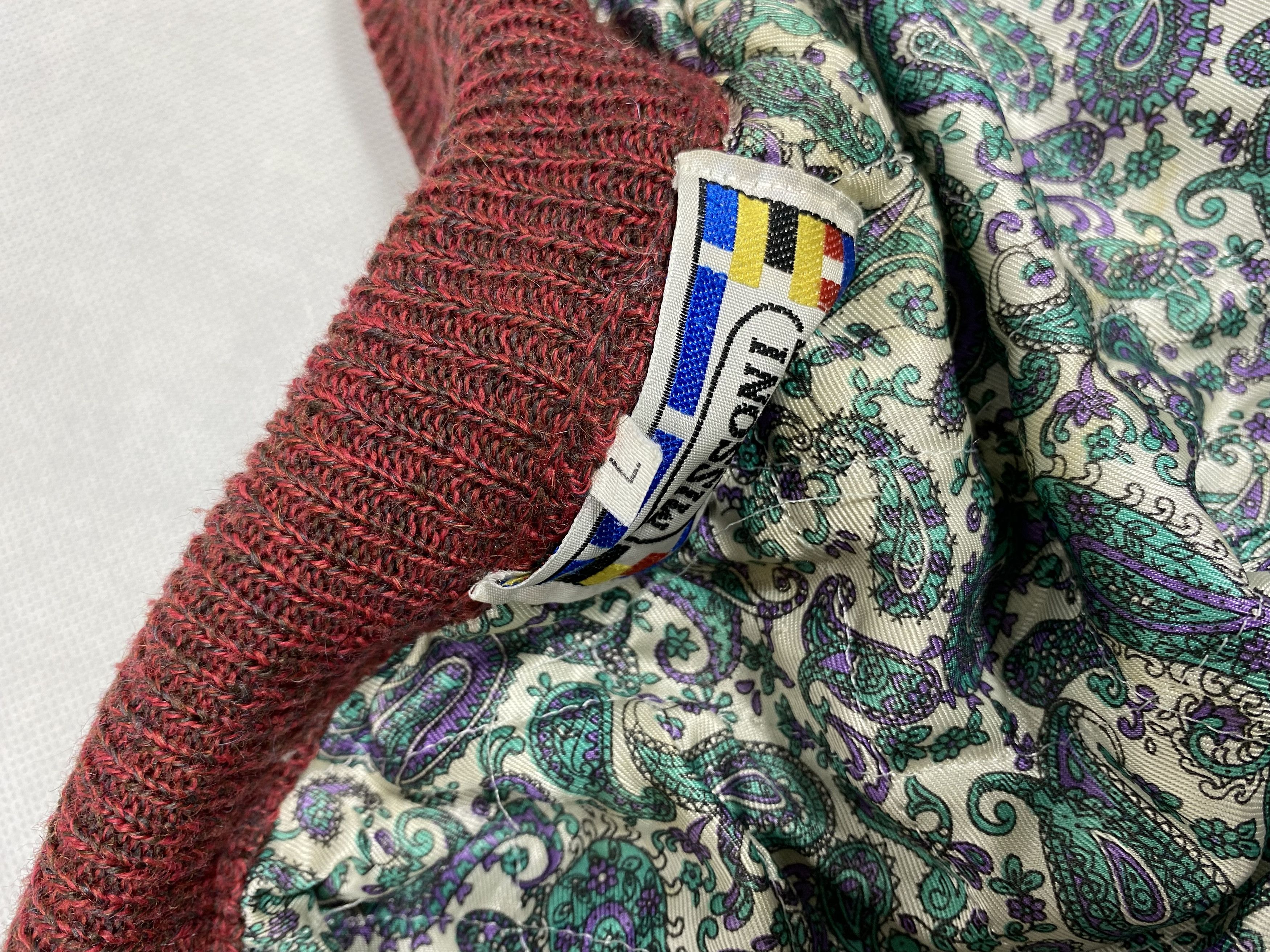 Missoni RARE MISSONI wool bomber size L Size US L / EU 52-54 / 3 - 7 Thumbnail