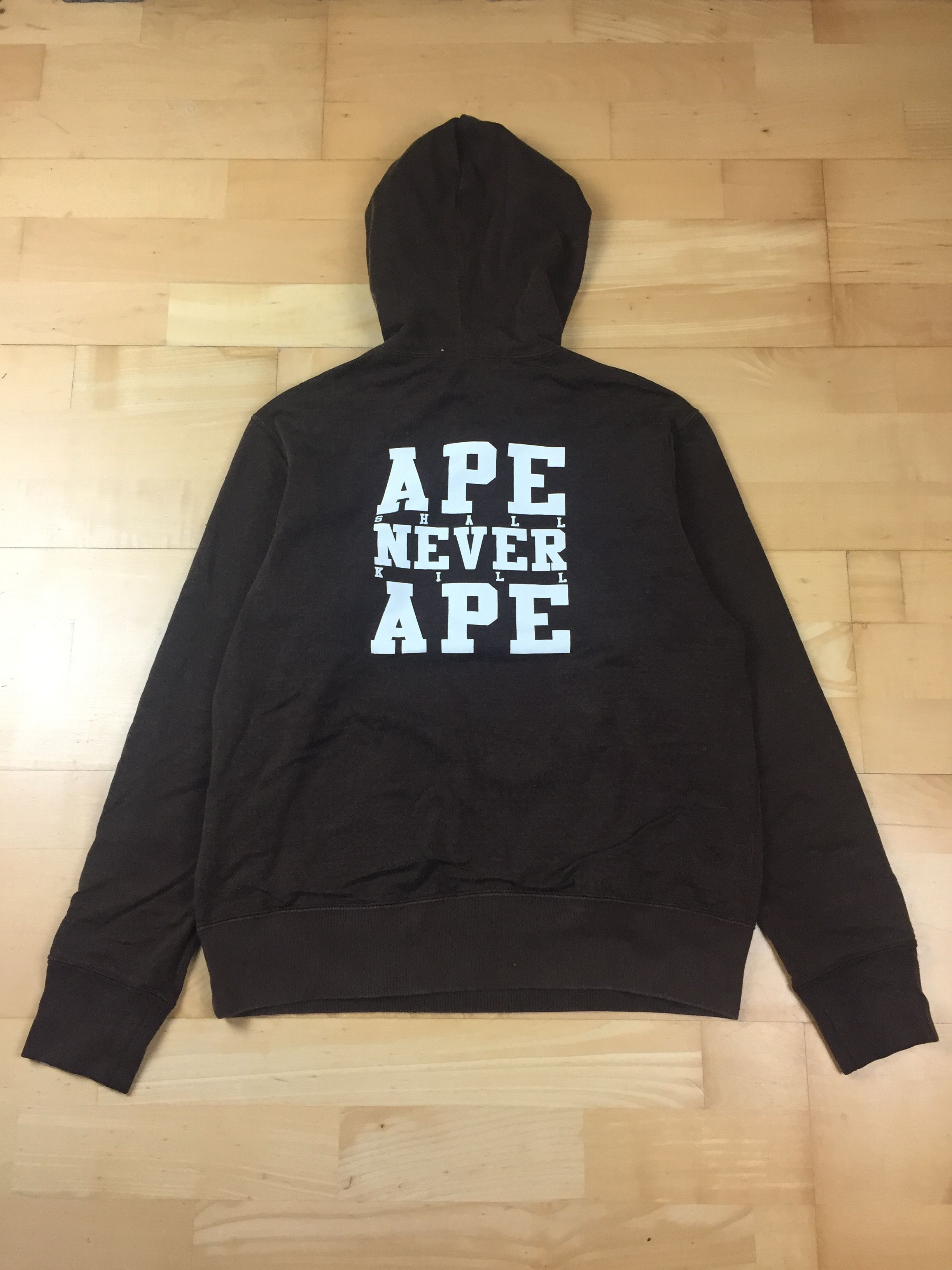 Bape Bape Ape Shall Never Kill Ape Half Zip Size US S / EU 44-46 / 1 - 8 Thumbnail