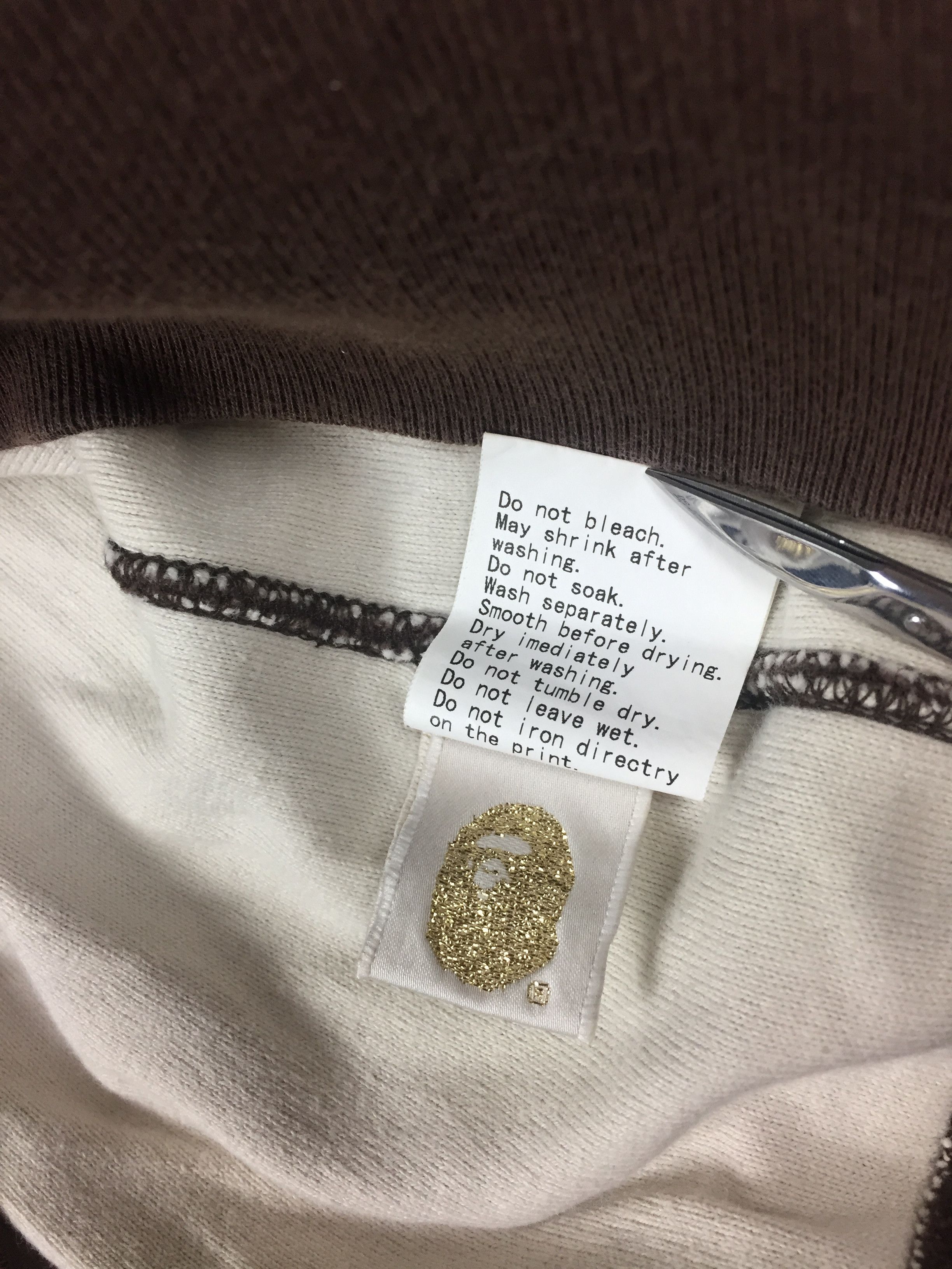 Bape Bape Ape Shall Never Kill Ape Half Zip Size US S / EU 44-46 / 1 - 7 Thumbnail