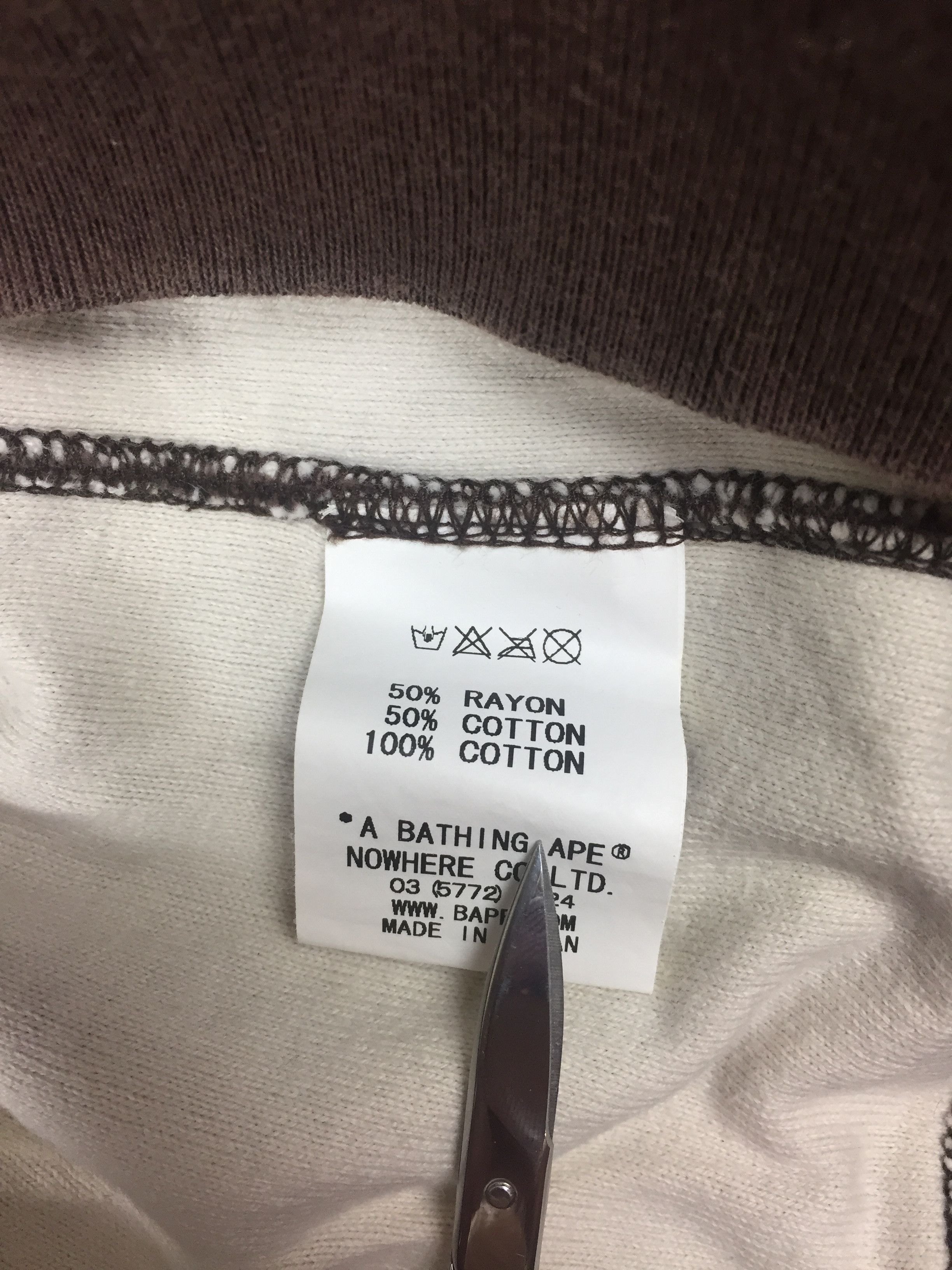 Bape Bape Ape Shall Never Kill Ape Half Zip Size US S / EU 44-46 / 1 - 6 Thumbnail