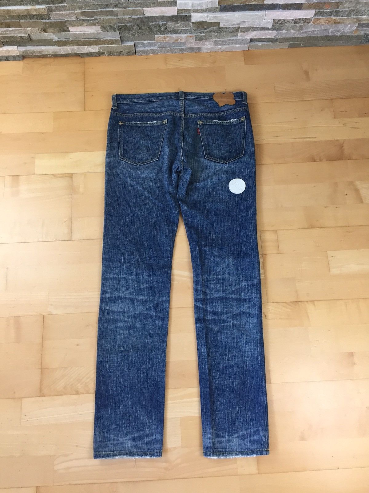 Number (N)ine Number (N)ine AW04 Patch Denim Size US 30 / EU 46 - 8 Thumbnail