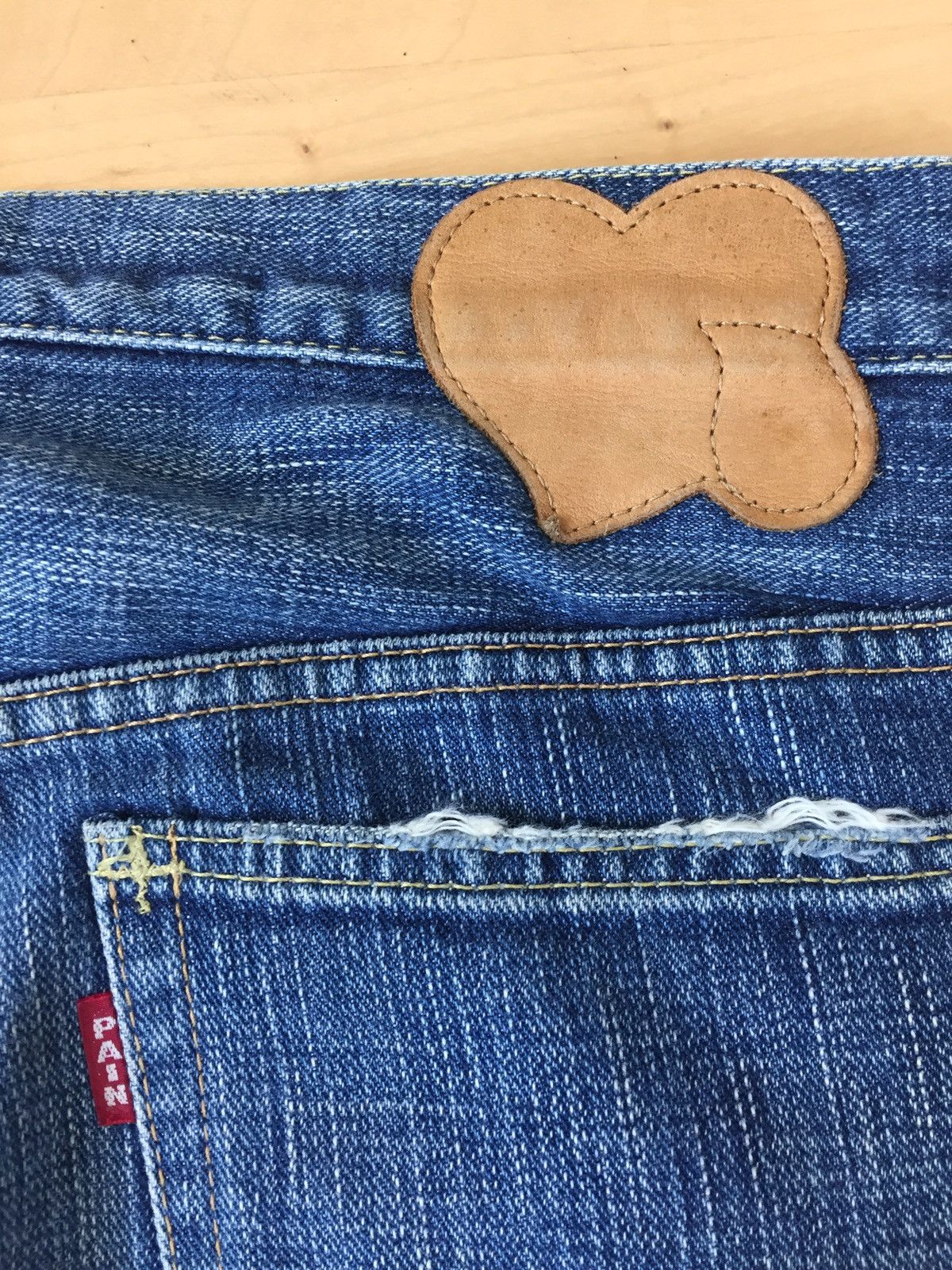 Number (N)ine Number (N)ine AW04 Patch Denim Size US 30 / EU 46 - 9 Thumbnail
