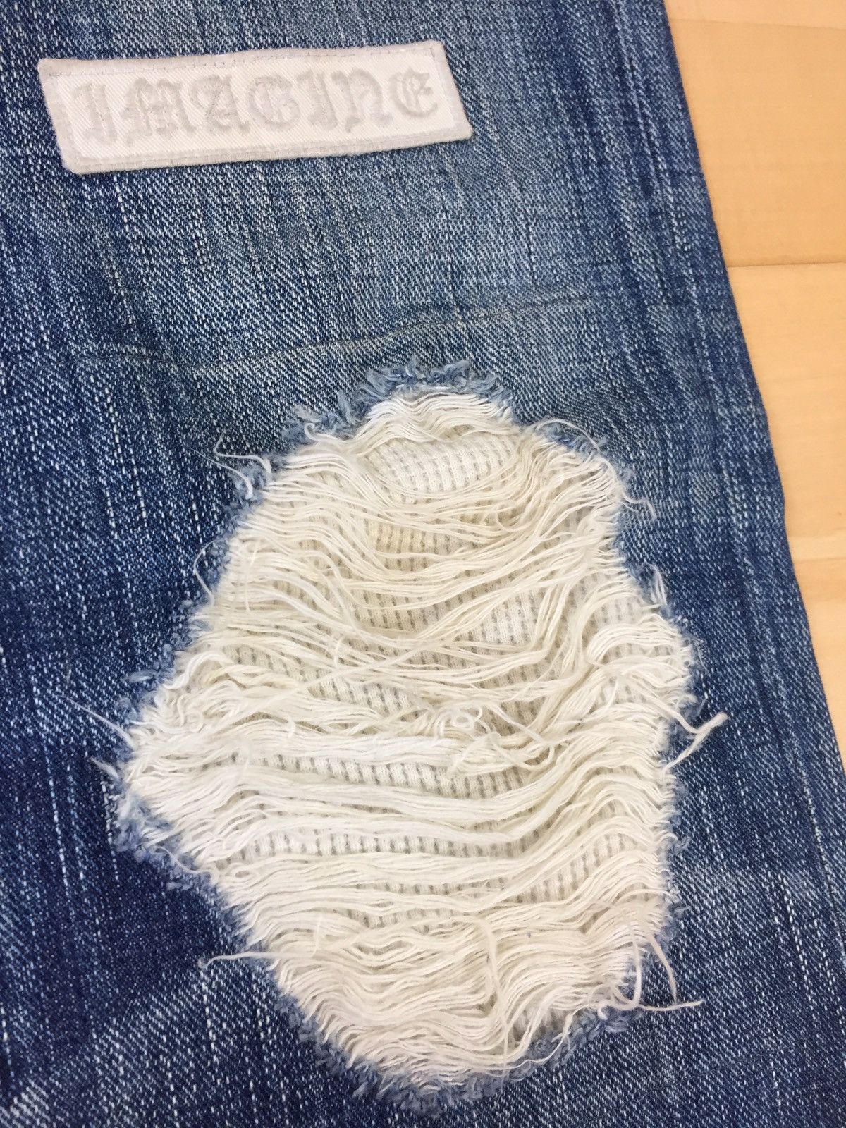 Number (N)ine Number (N)ine AW04 Patch Denim Size US 30 / EU 46 - 5 Thumbnail