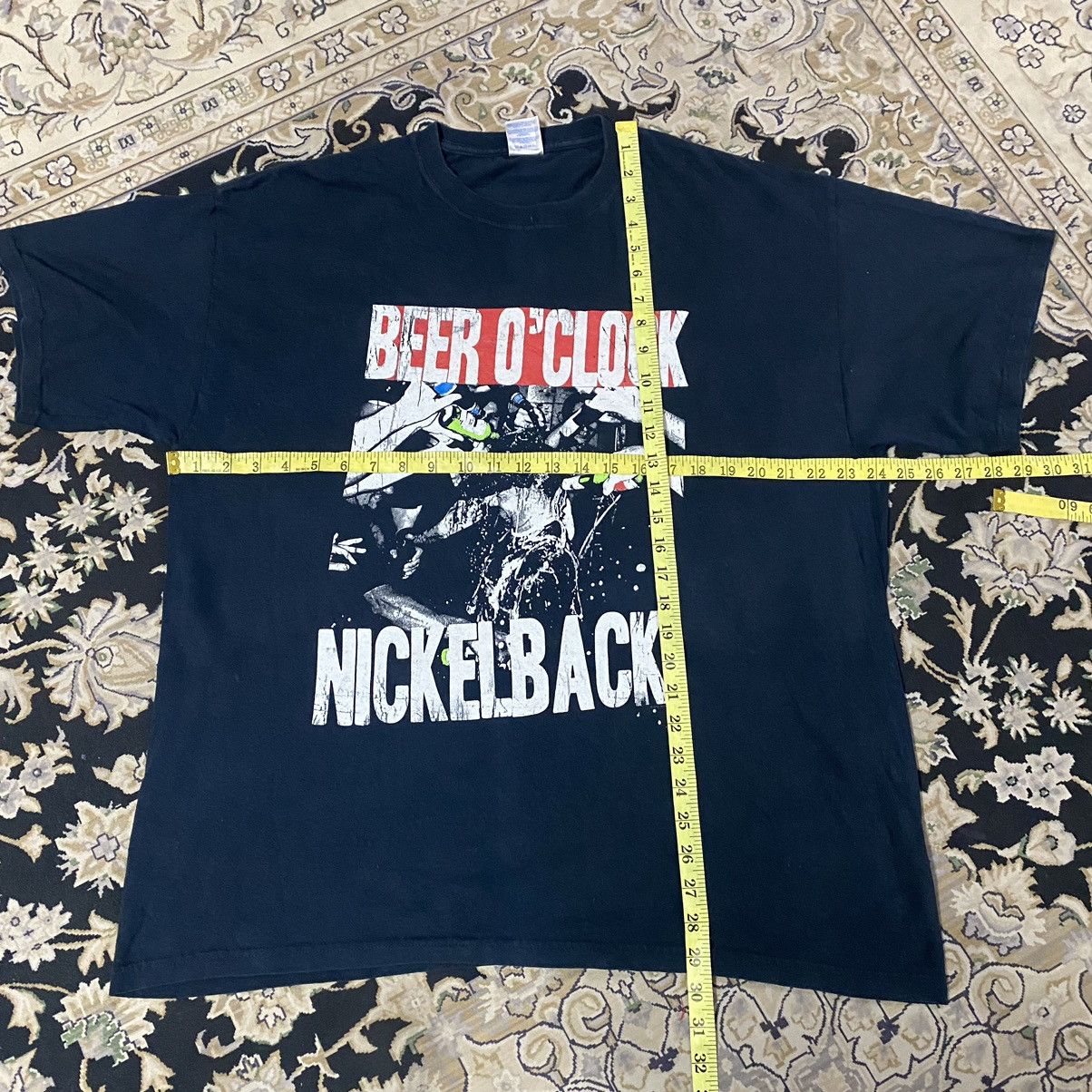 Band Tees Vintage Nickelback 'Beer o' Clock Shirt Size US XL / EU 56 / 4 - 8 Thumbnail