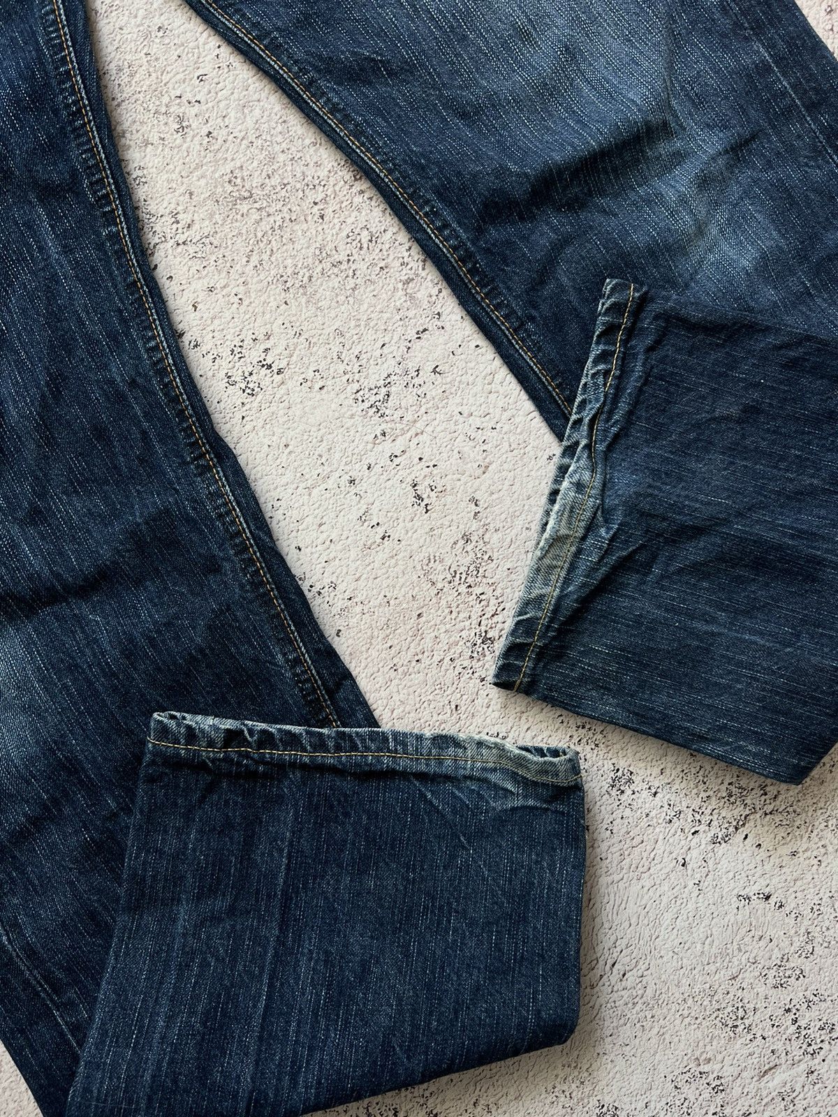 Edwin × Japanese Brand × Vintage RARE Y2K Edwin BT 503 Denim Jeans / Pants Size US 32 / EU 48 - 7 Thumbnail