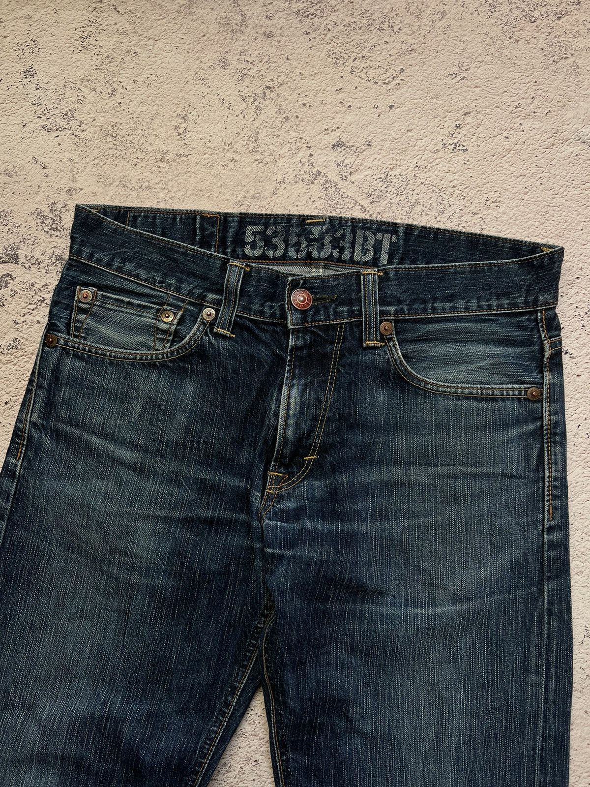 Edwin × Japanese Brand × Vintage RARE Y2K Edwin BT 503 Denim Jeans / Pants Size US 32 / EU 48 - 8 Thumbnail