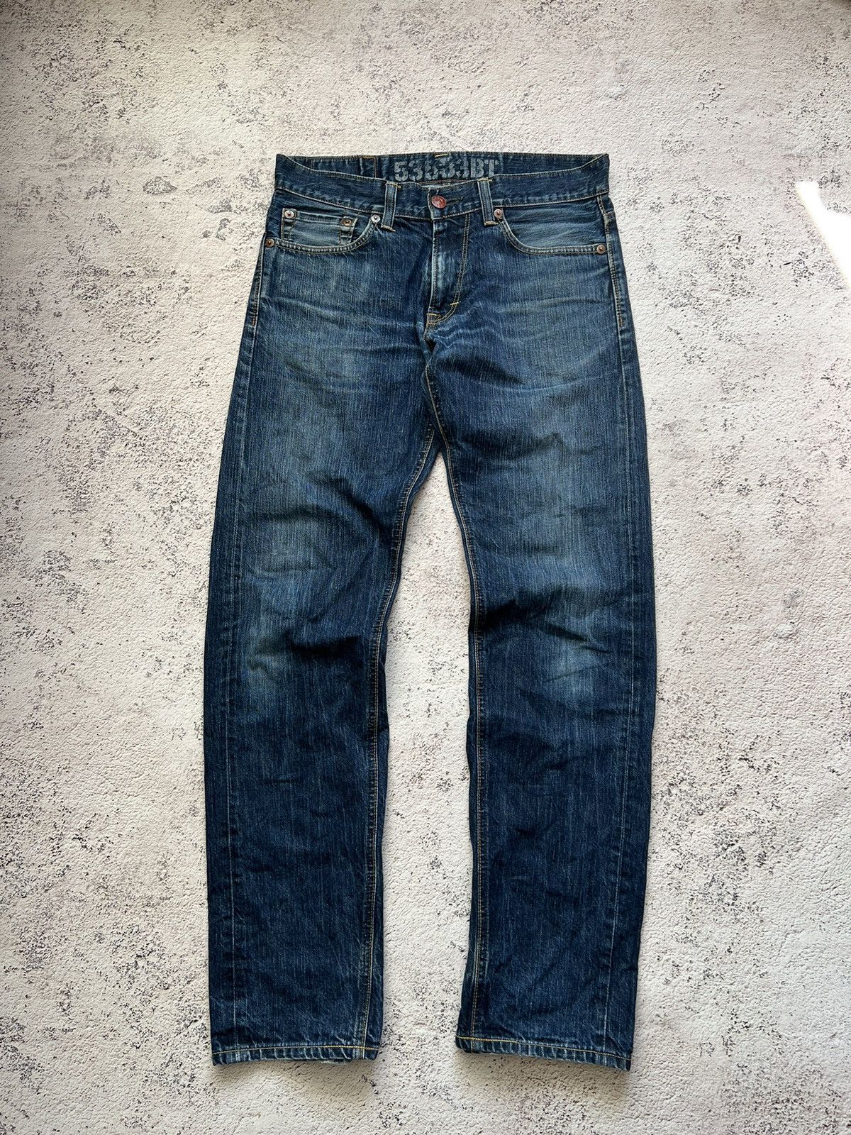 Edwin × Japanese Brand × Vintage RARE Y2K Edwin BT 503 Denim Jeans / Pants Size US 32 / EU 48 - 3 Thumbnail