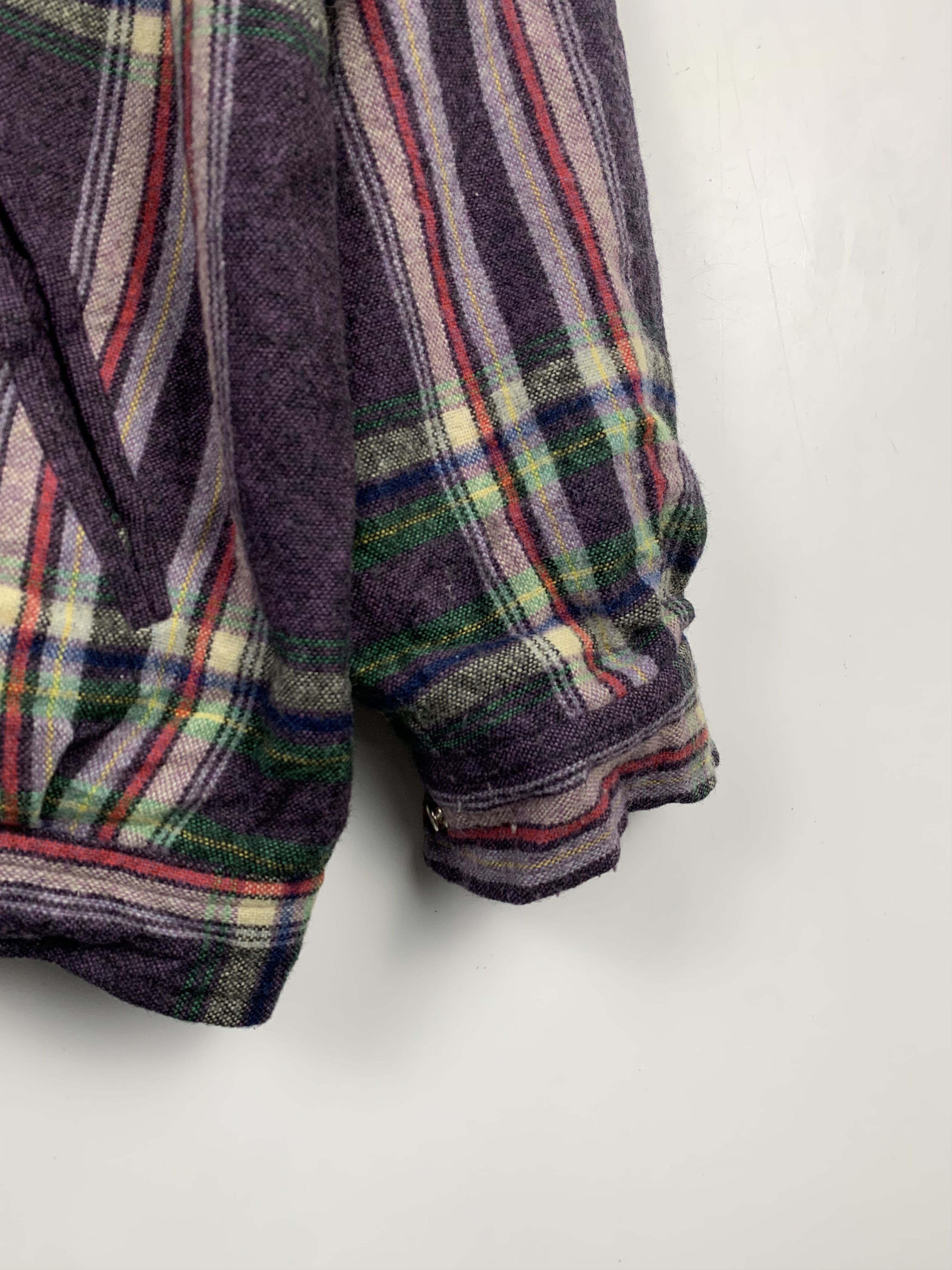 Japanese Brand Vintage 80s Lumberjack Wool Checkered Plaid Jackets J0406 Size US S / EU 44-46 / 1 - 3 Thumbnail