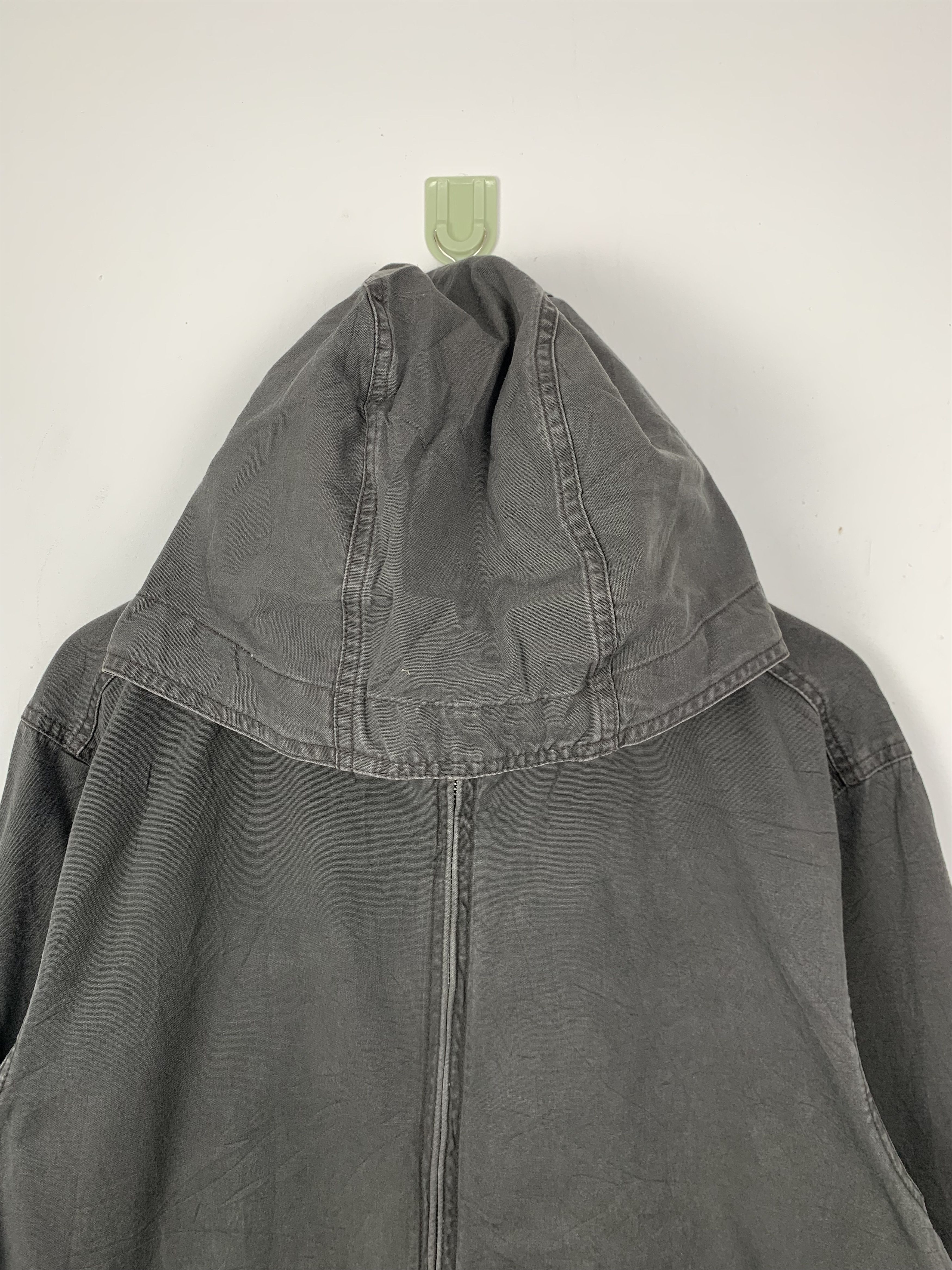 Japanese Brand × Uniqlo × Vintage Vintage UNIQLO Khaki Zip Up Hoodie Jacket Size US M / EU 48-50 / 2 - 2 Thumbnail