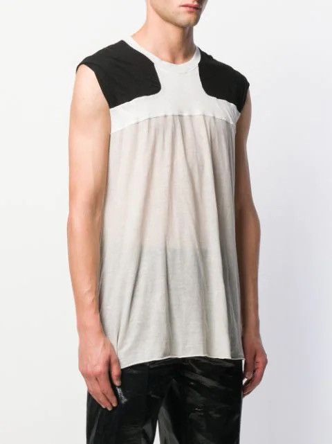 Rick Owens SS20 two-tone sleeveless tank NWT Size US M / EU 48-50 / 2 - 4 Thumbnail
