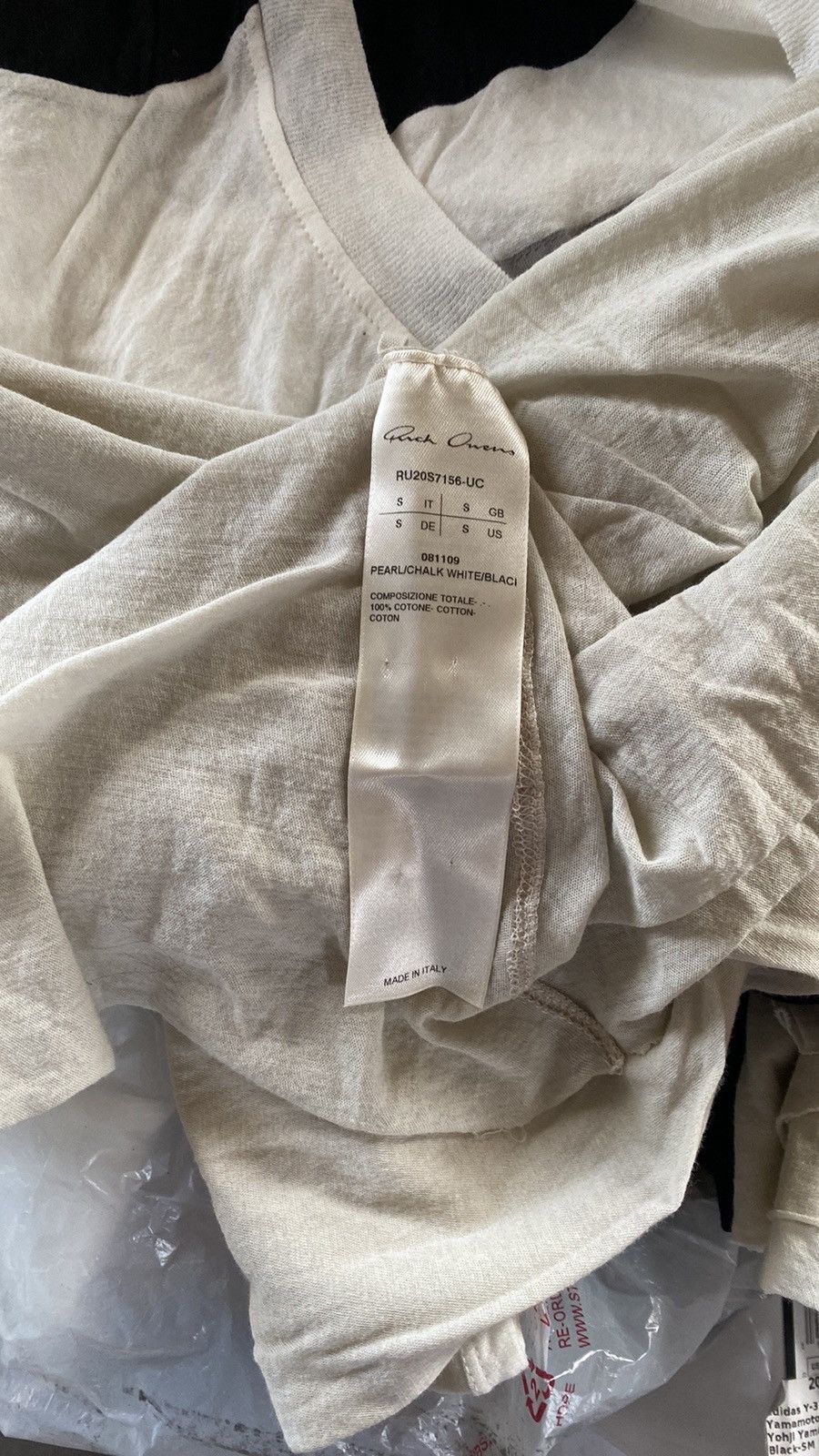 Rick Owens SS20 two-tone sleeveless tank NWT Size US M / EU 48-50 / 2 - 3 Thumbnail