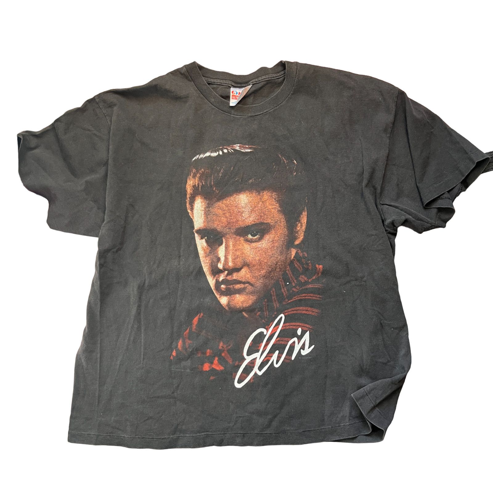Vintage 1990 Elvis Presley T Shirt size XL The King