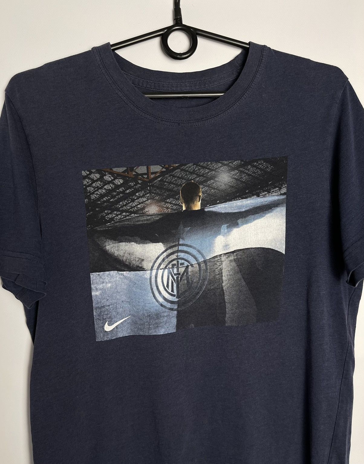 Vintage Inter Milan Nike soccer tee size M