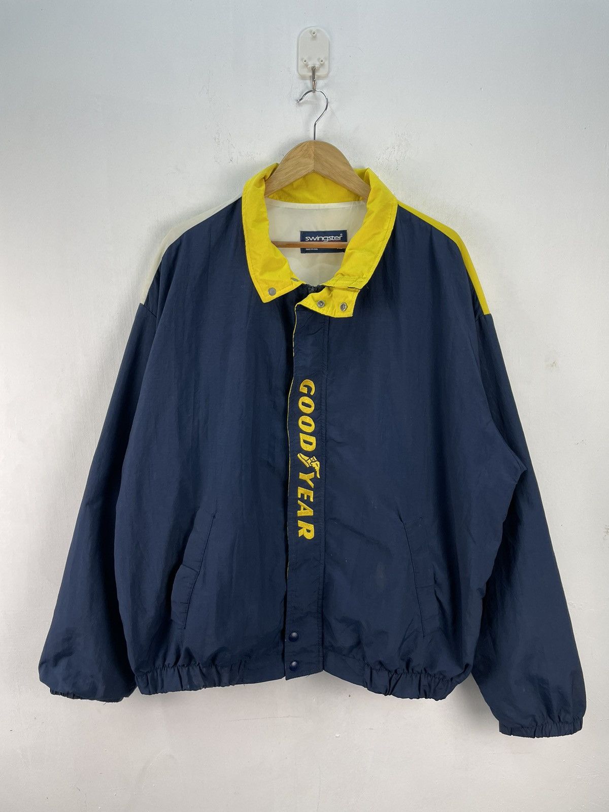 Swingster × Vintage Vintage 90s Good Year Coach Jacket By Swingster USA Size US XL / EU 56 / 4 - 3 Thumbnail
