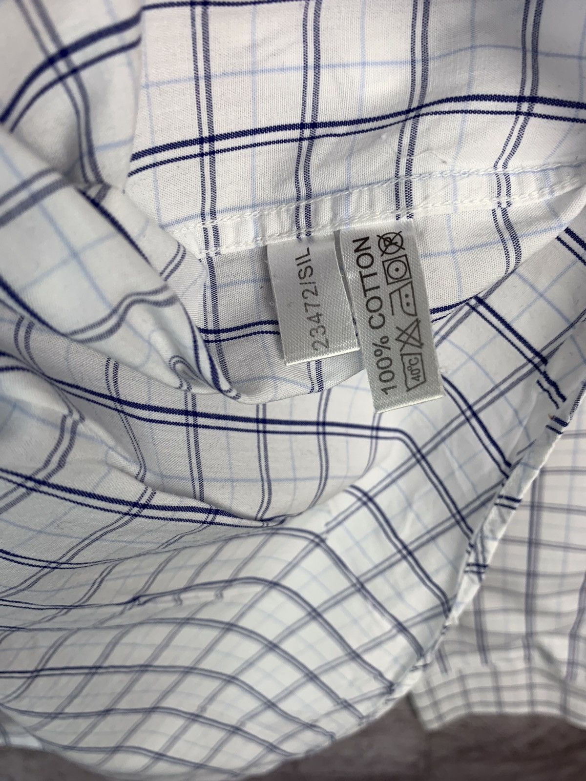 Yves Saint Laurent Vintage Yves Saint Laurent Check Shirt Size US XXL / EU 58 / 5 - 6 Thumbnail