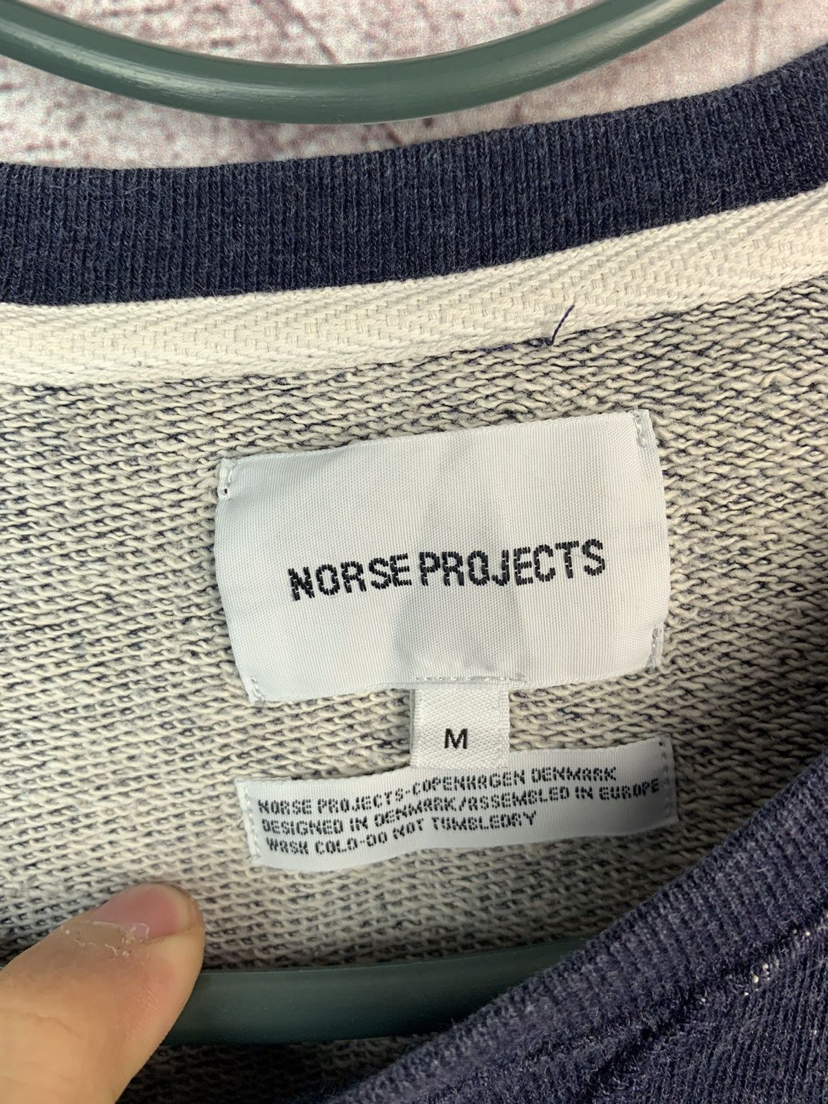 Norse Projects Norse Projeckts Mens Crew Neck Sweatshirt Size US M / EU 48-50 / 2 - 8 Thumbnail