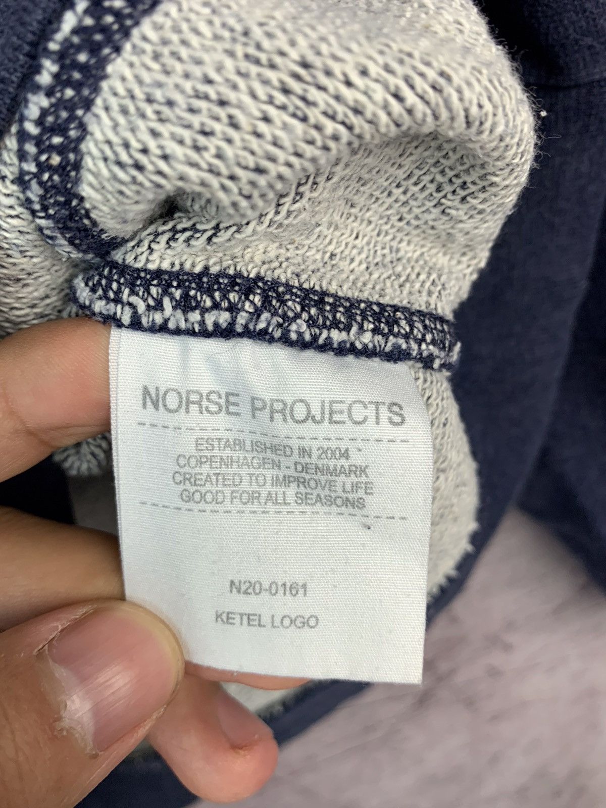 Norse Projects Norse Projeckts Mens Crew Neck Sweatshirt Size US M / EU 48-50 / 2 - 6 Thumbnail
