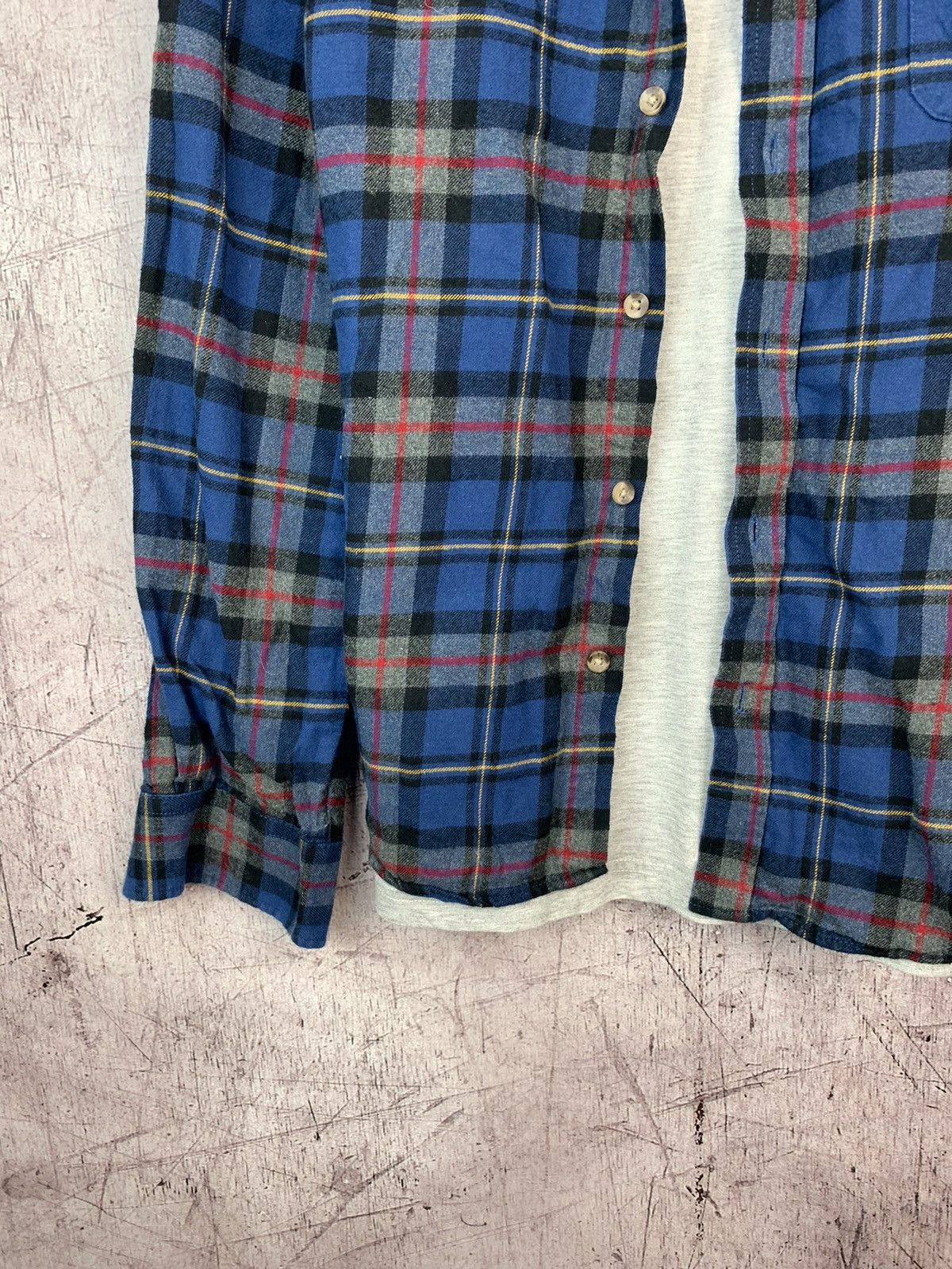 Flannel × Vintage Vintage Flannel Plaid Shirt Travis style Size US L / EU 52-54 / 3 - 3 Thumbnail
