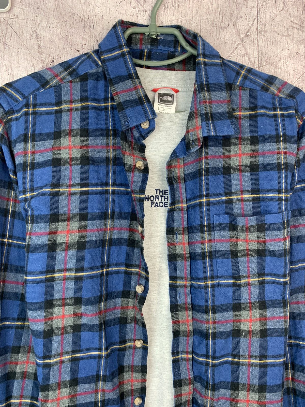 Flannel × Vintage Vintage Flannel Plaid Shirt Travis style Size US L / EU 52-54 / 3 - 2 Thumbnail