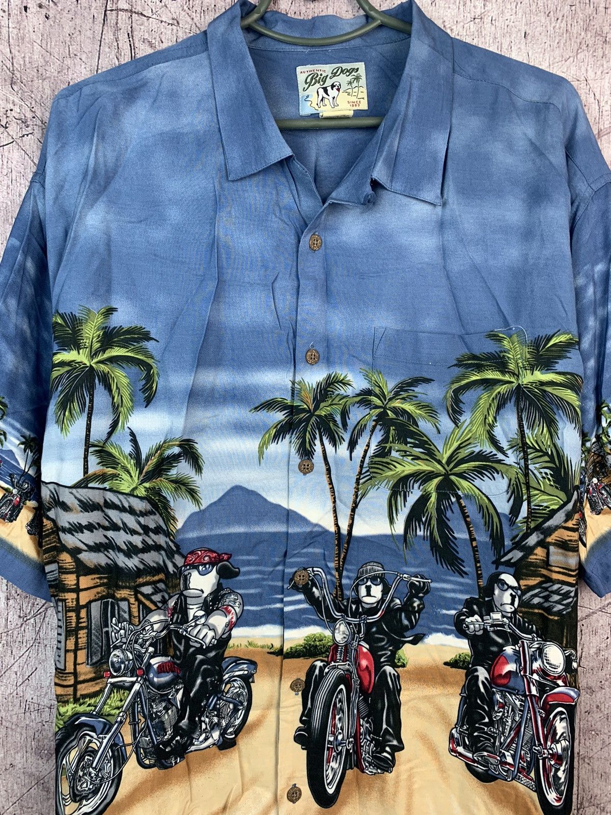 Big Dogs Big Dogs Hawaiian Crazy Shirt Size US XL / EU 56 / 4 - 6 Thumbnail
