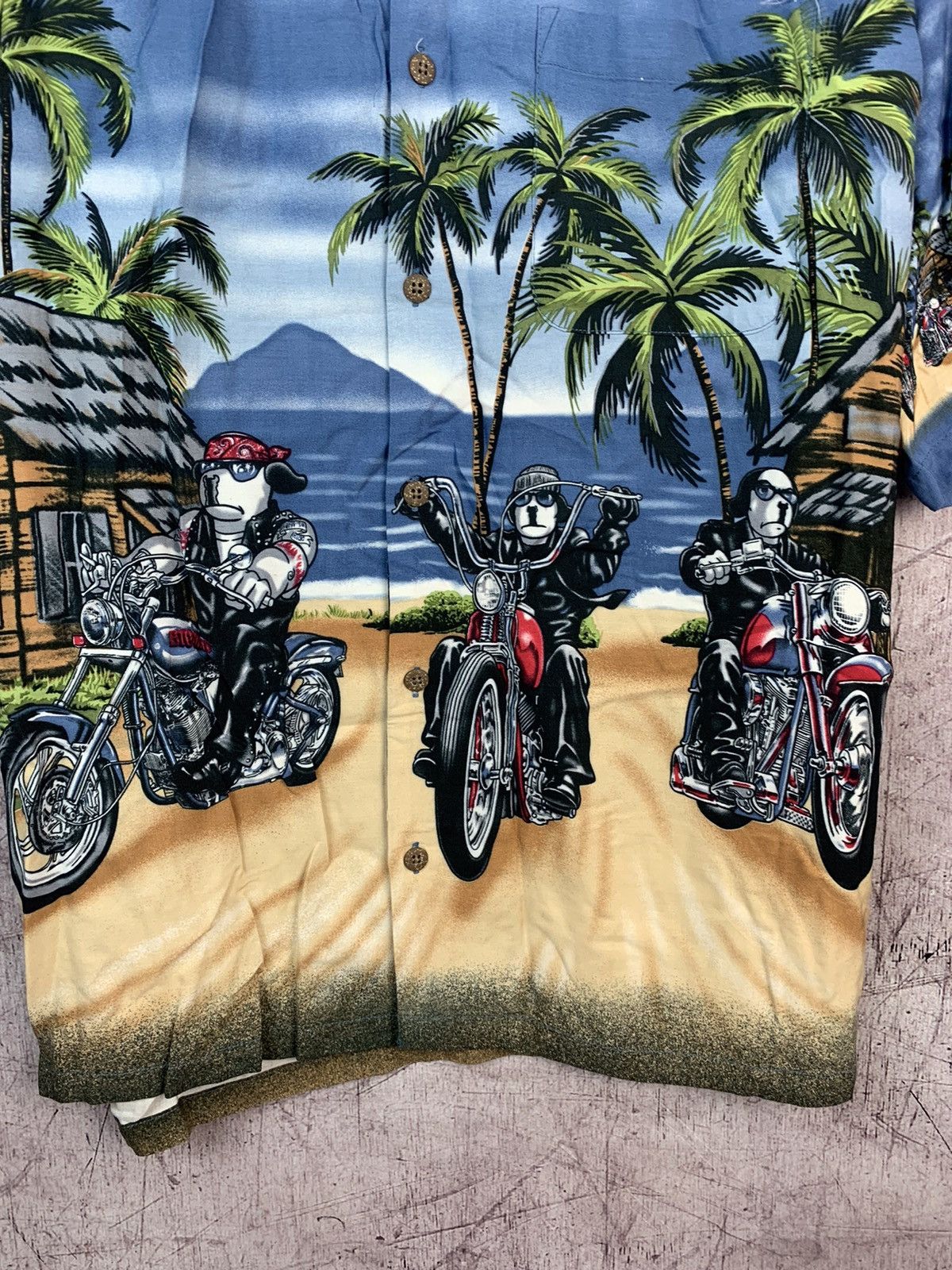 Big Dogs Big Dogs Hawaiian Crazy Shirt Size US XL / EU 56 / 4 - 2 Thumbnail