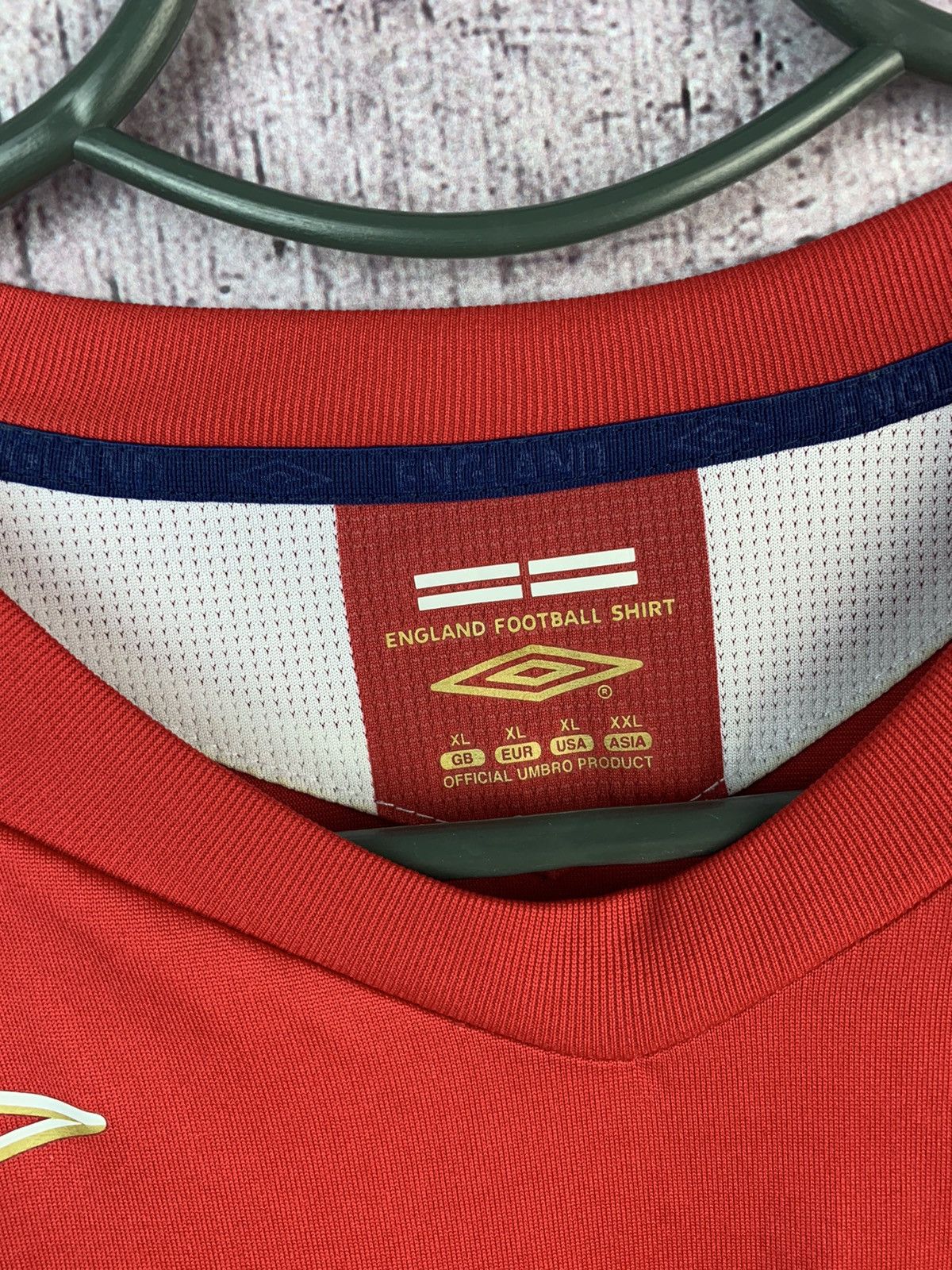 Umbro Vintage Umbro England Red Jersey T-Shirt Size US XL / EU 56 / 4 - 3 Thumbnail