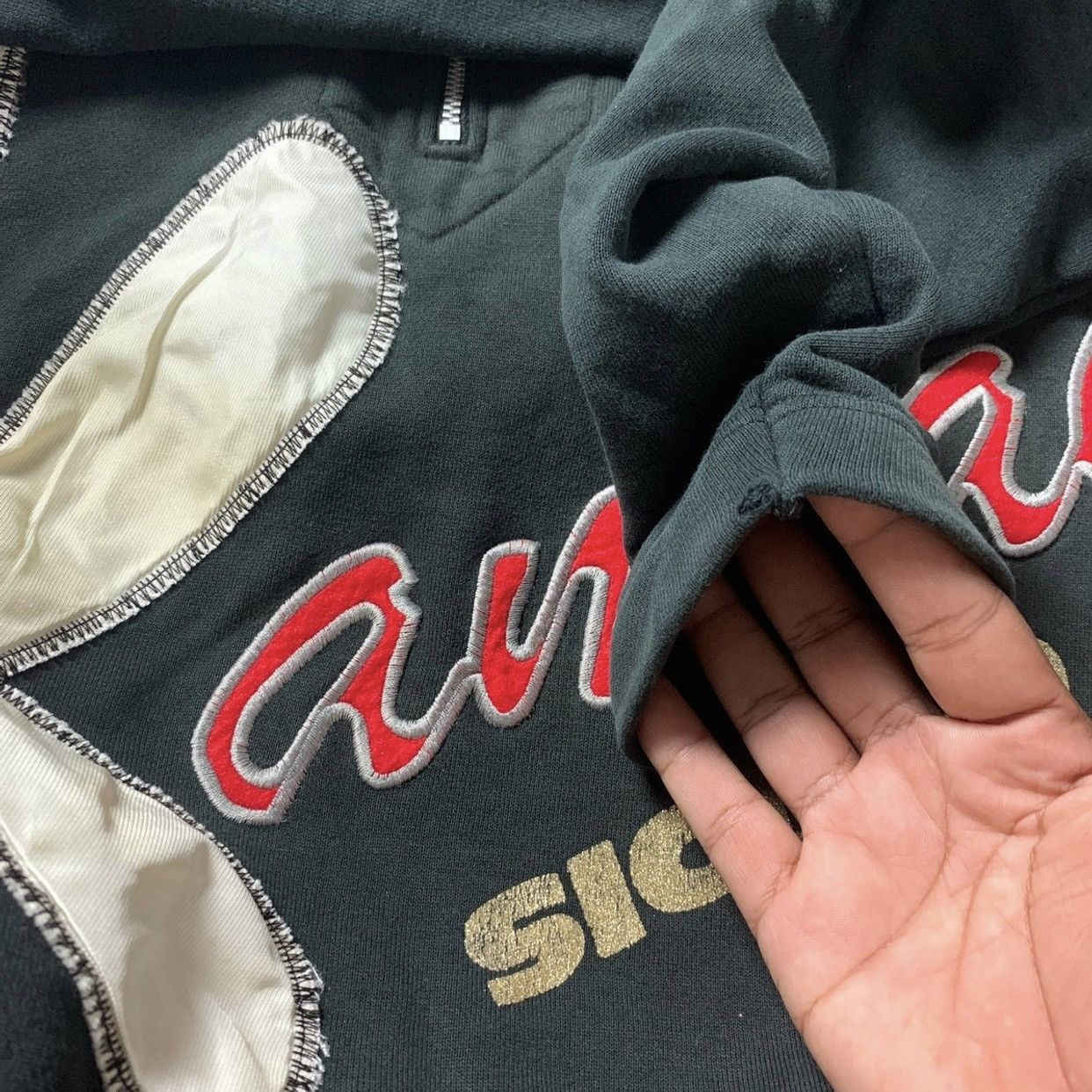 Japanese Brand × Kansai Yamamoto Kansai yamamoto hoodie zip big logo nice design Size US M / EU 48-50 / 2 - 7 Thumbnail