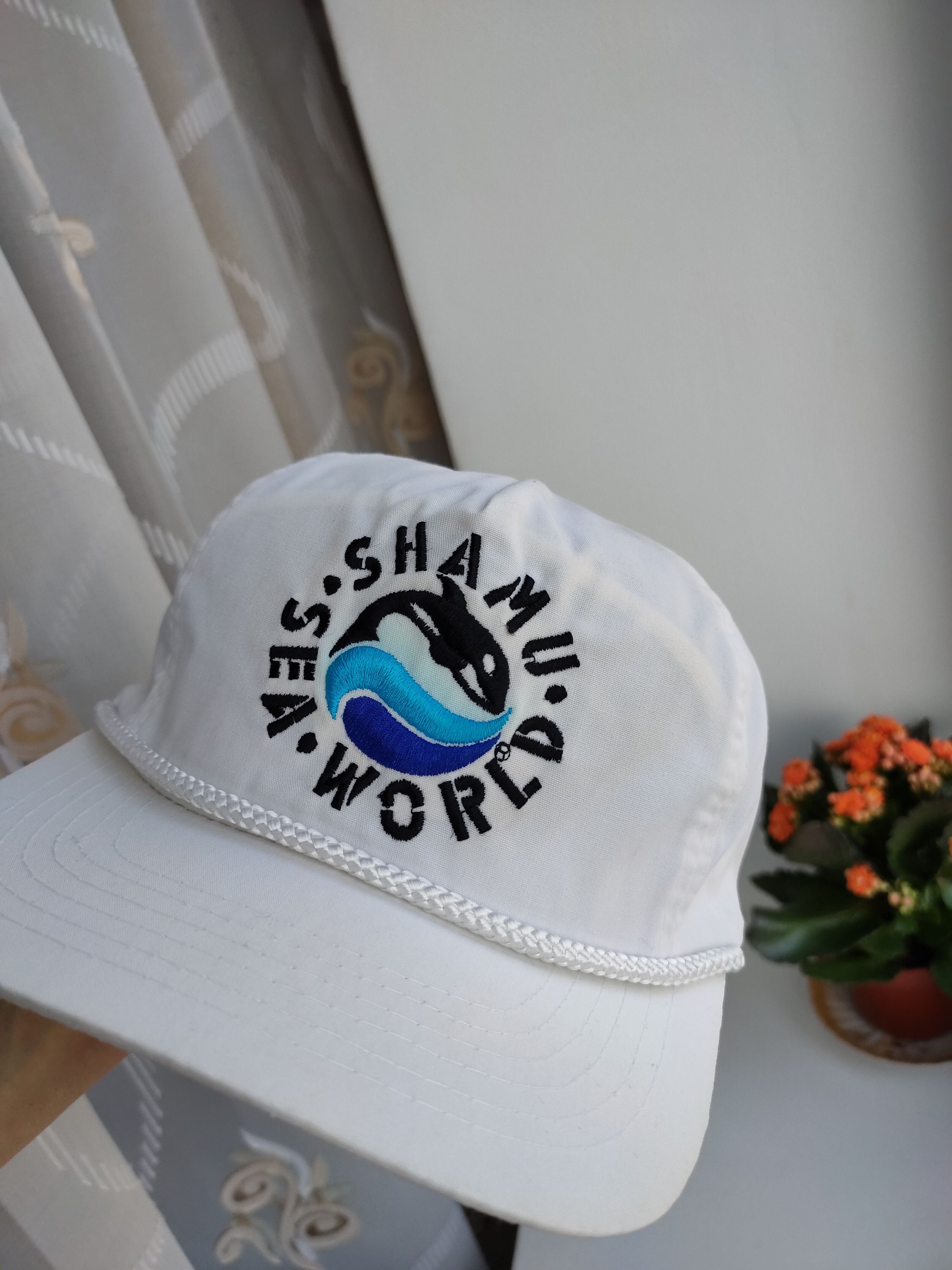 Vintage Vintage Sea World 1992 rare collection cap hat Size ONE SIZE - 3 Thumbnail
