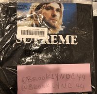 Supreme SS 23 Kurt Cobain Photo Tee Large Black DSWT