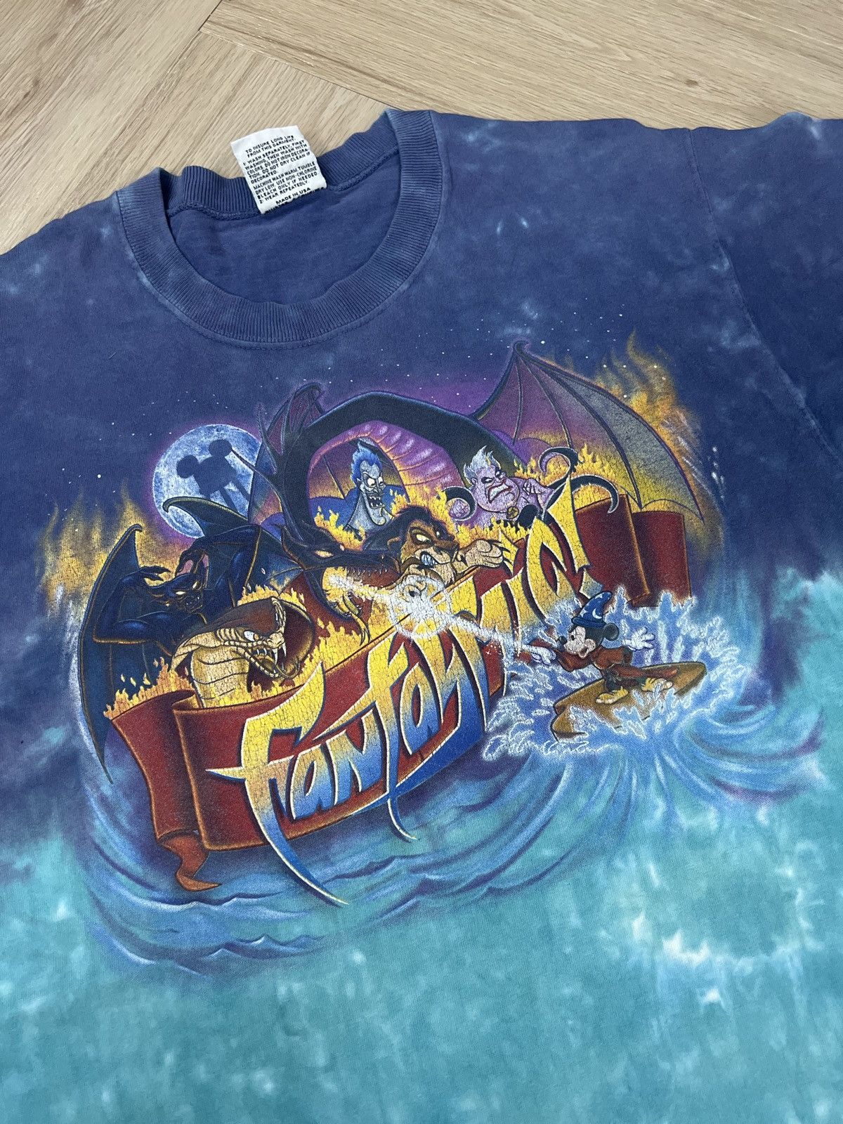 Vintage Vintage Disney Fantasmic Villain 90s Shirt | Grailed